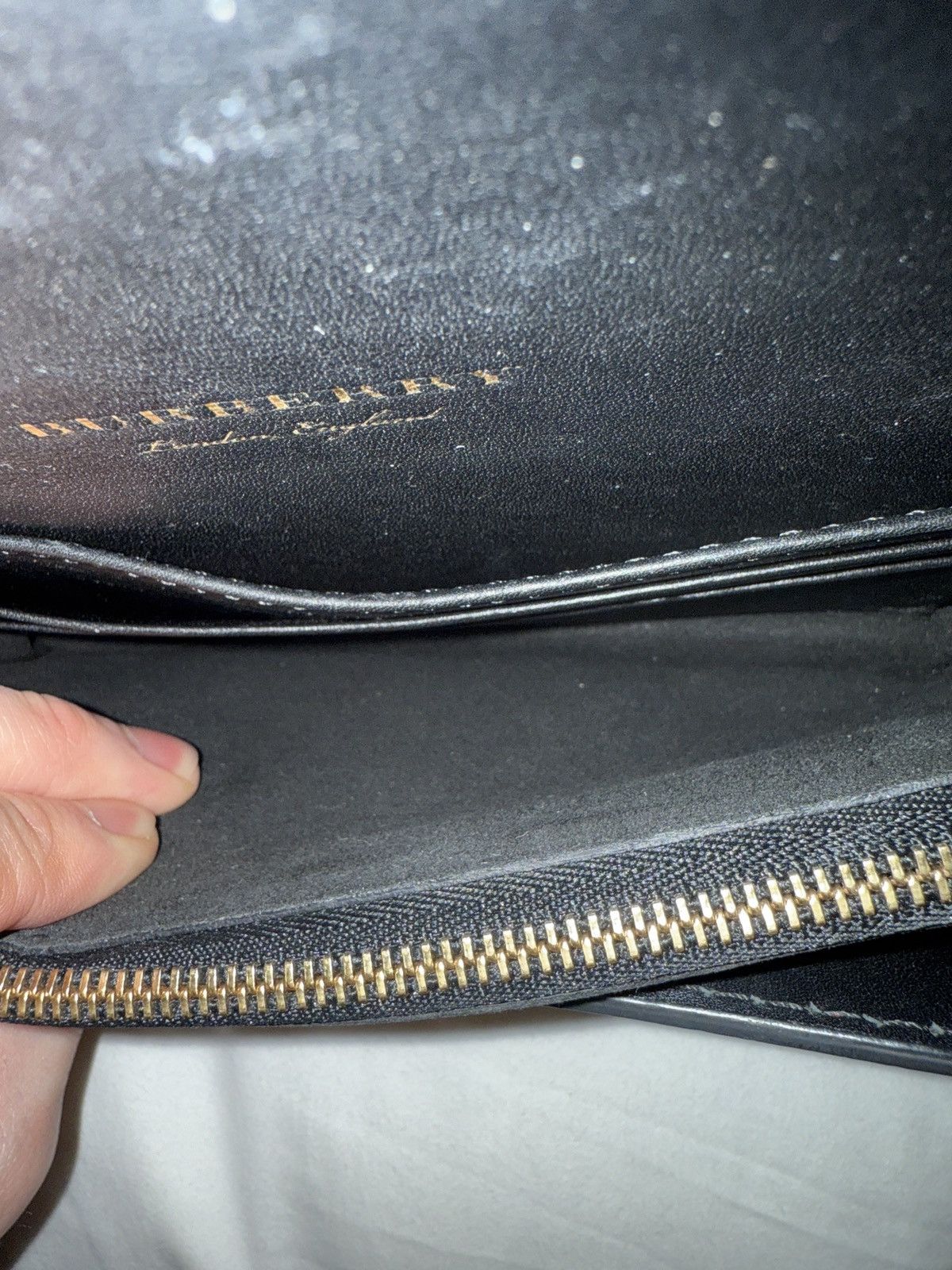 Burberry Mini Buckle Crossbody Bag Python-Embossed Leather Size ONE SIZE - 9 Thumbnail