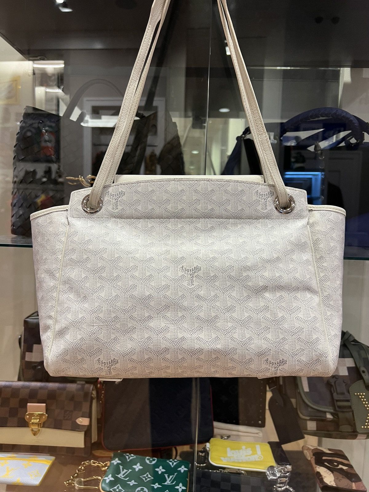 Goyard Goyard Rouette PM Handbag White Size ONE SIZE - 5 Thumbnail
