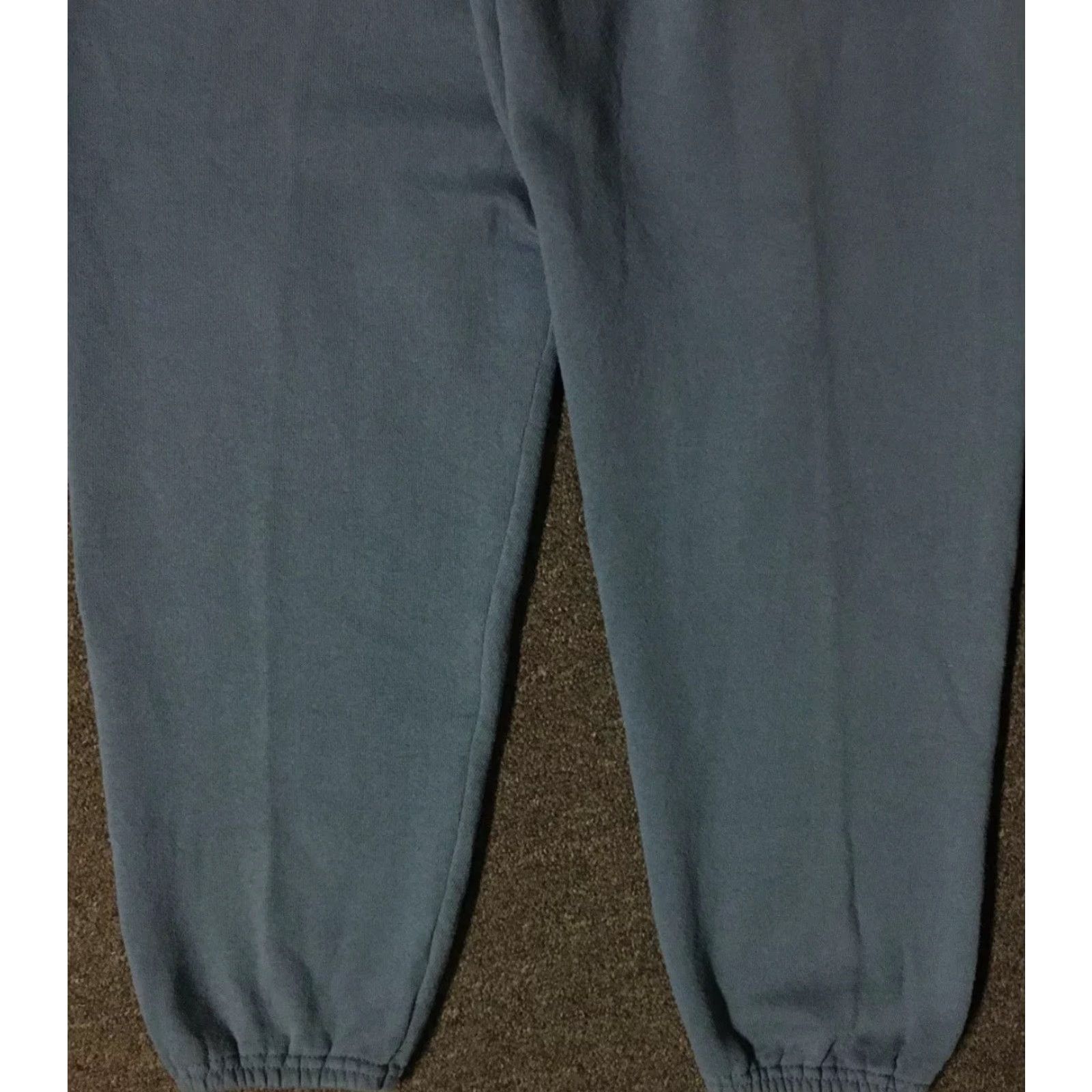 Tultex VINTAGE Tultex Sweatpants M USA 80s 90s Grunge Distressed Faded Blue Basketball Activewear Pants Mens Size US 31 - 5 Thumbnail