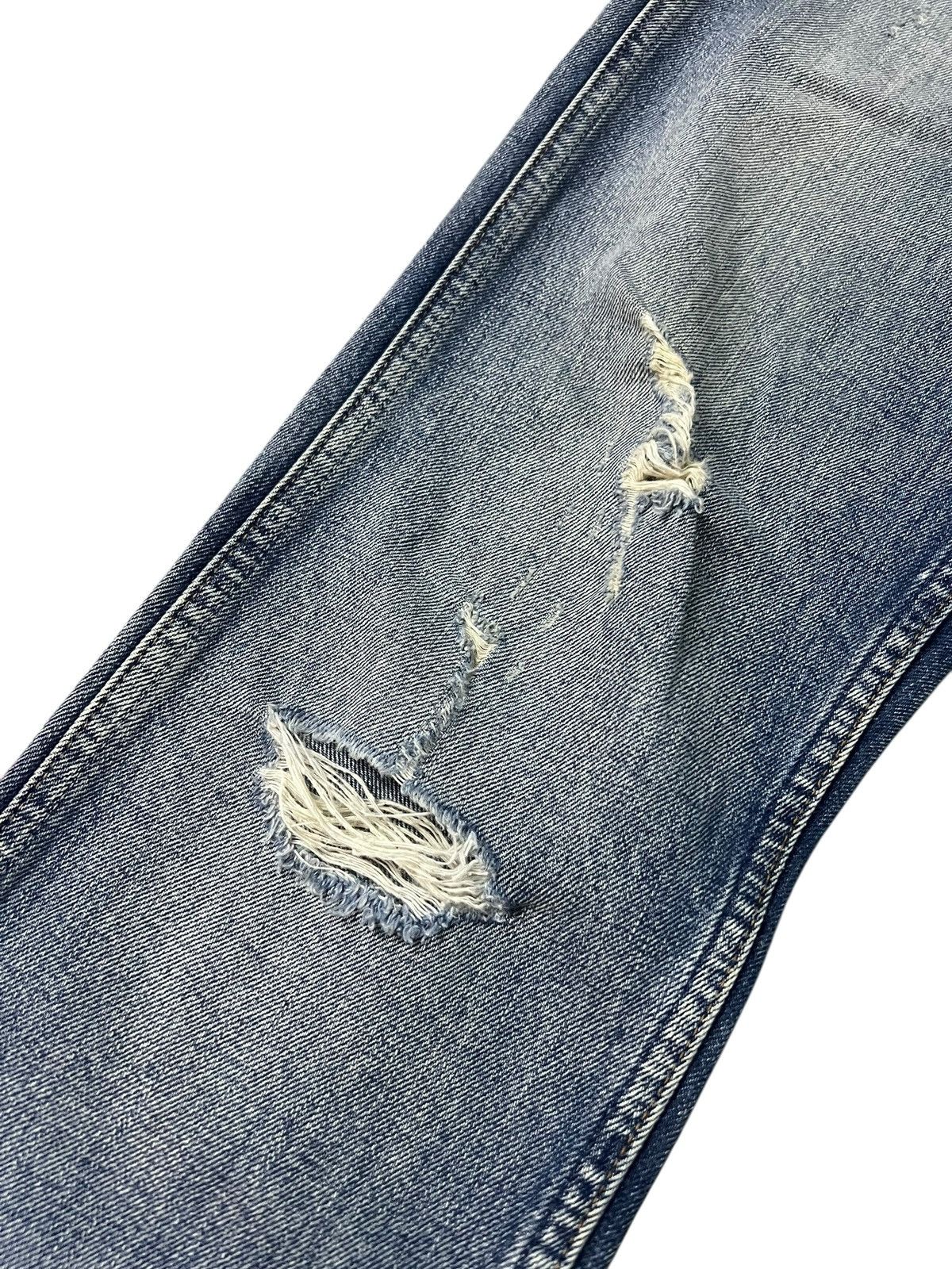 Levi's Vintage Levi’s 606 Big E Orange Tab Distress Jean Talon# Size US 34 / EU 50 - 6 Thumbnail