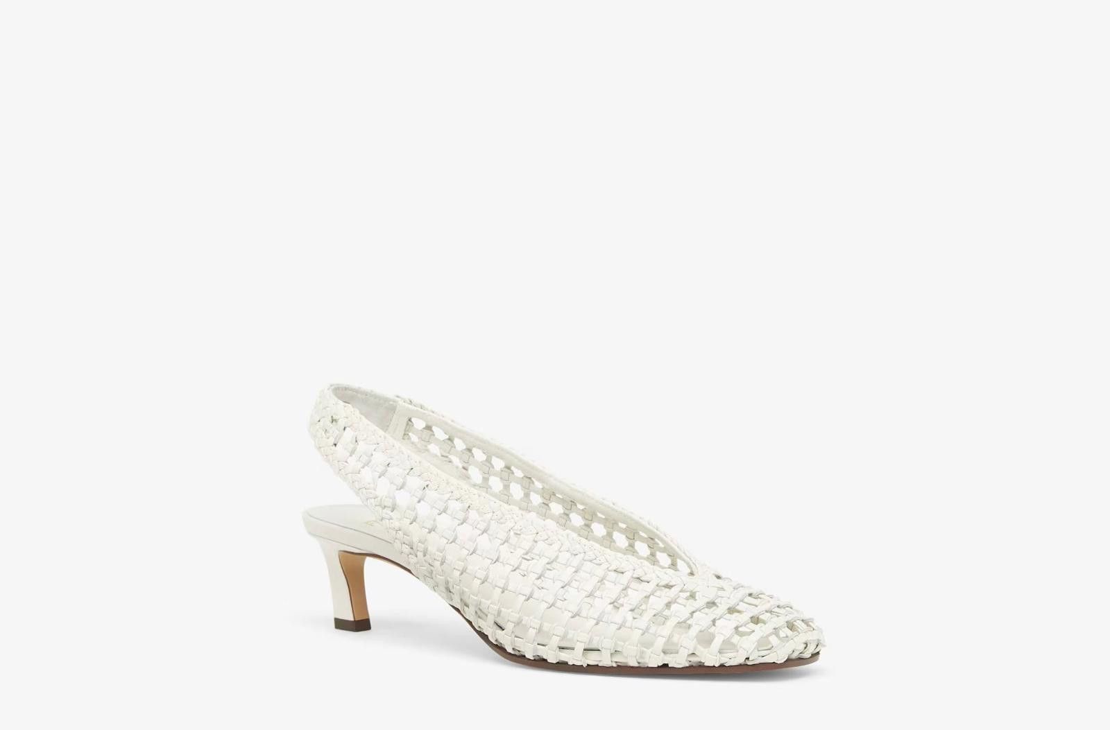 Fendi Fendi FF Low Heeled Slingbacks Size US 7.5 / IT 37.5 - 2 Thumbnail