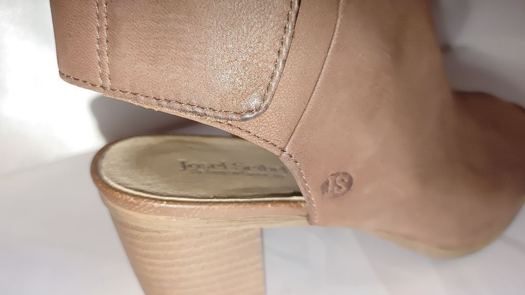 JOSEF SEIBAL Josef Seibel Bonnie 09 Leather Peep Toe Booties Size 38 Size US 7 / IT 37 - 3 Thumbnail