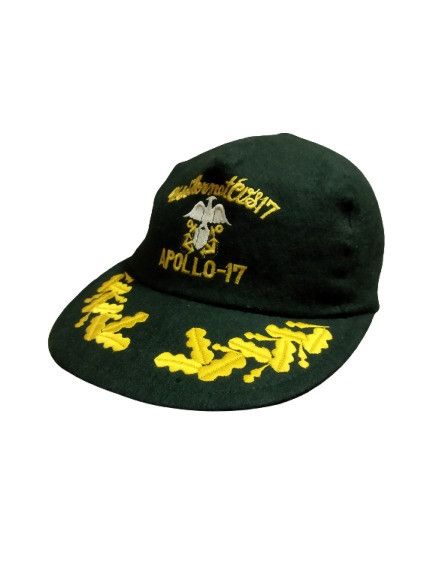Vintage Uss Hornet CVS 17 Apollo 17 Hat