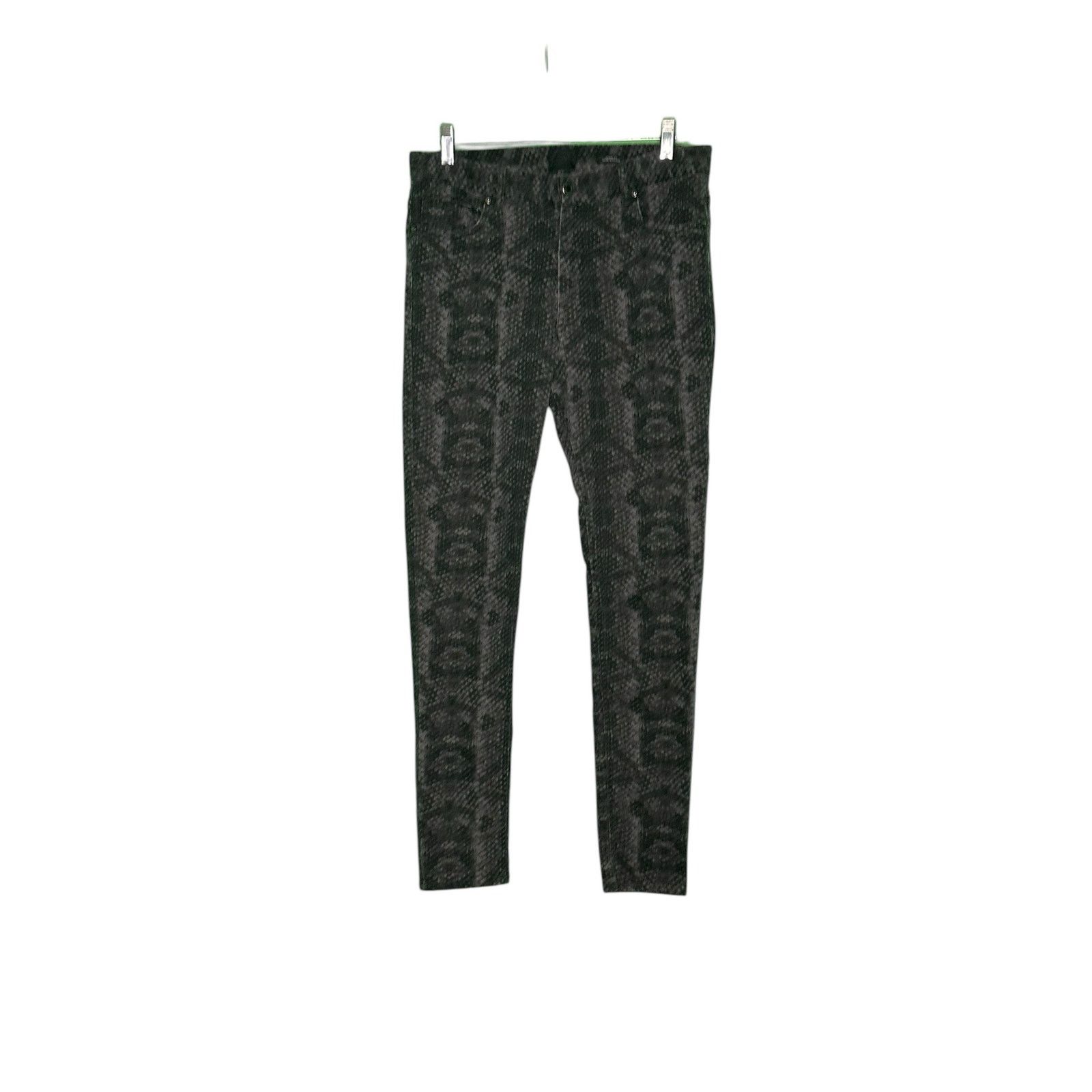 H&M H&M gray snake print skinny fit jeans size 31 Size 32" / US 10 / IT 46 - 10 Thumbnail