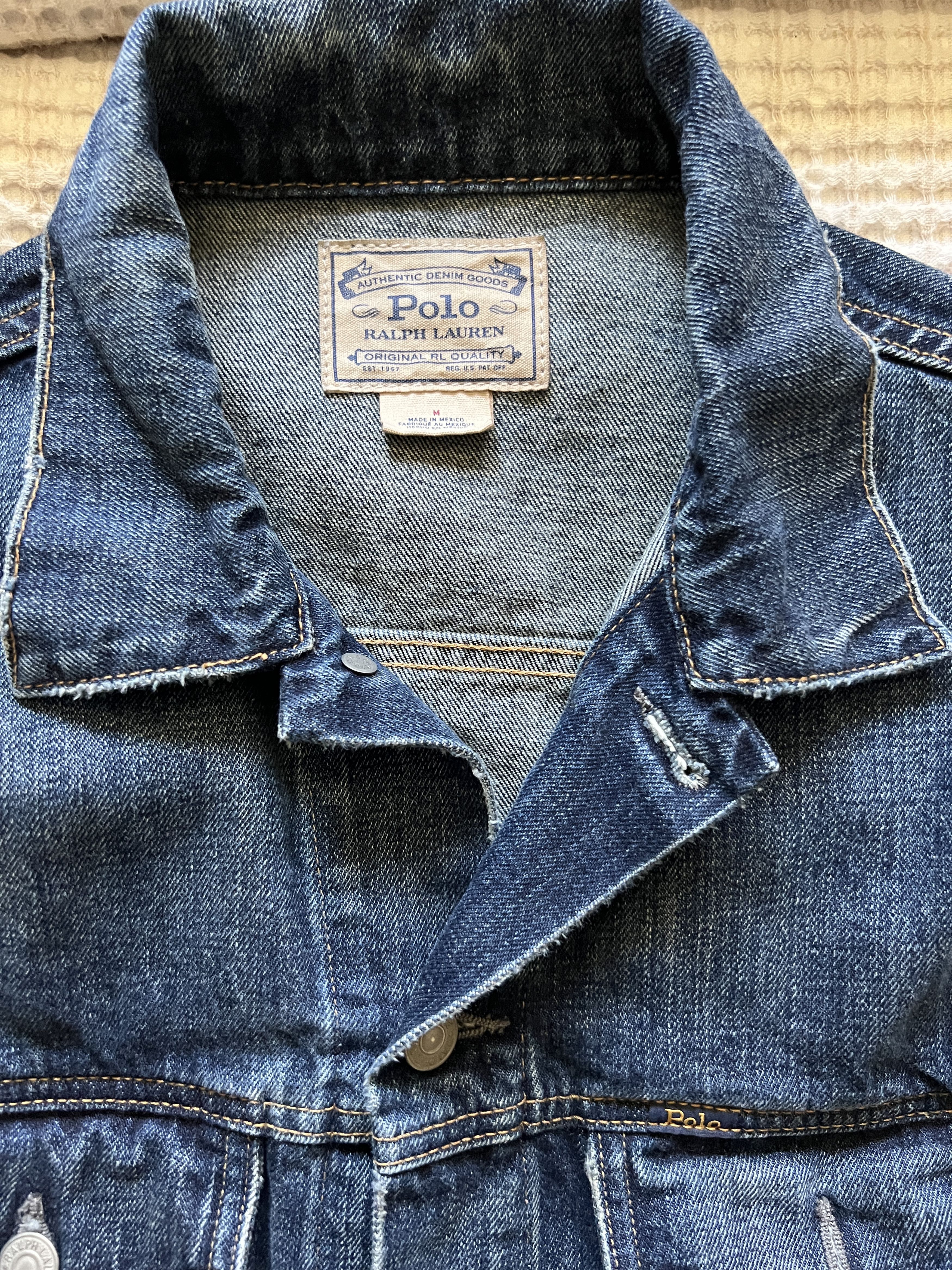 Polo Ralph Lauren Polo Ralph Lauren Jacket Small Denim Jean Jacket Size US S / EU 44-46 / 1 - 3 Thumbnail
