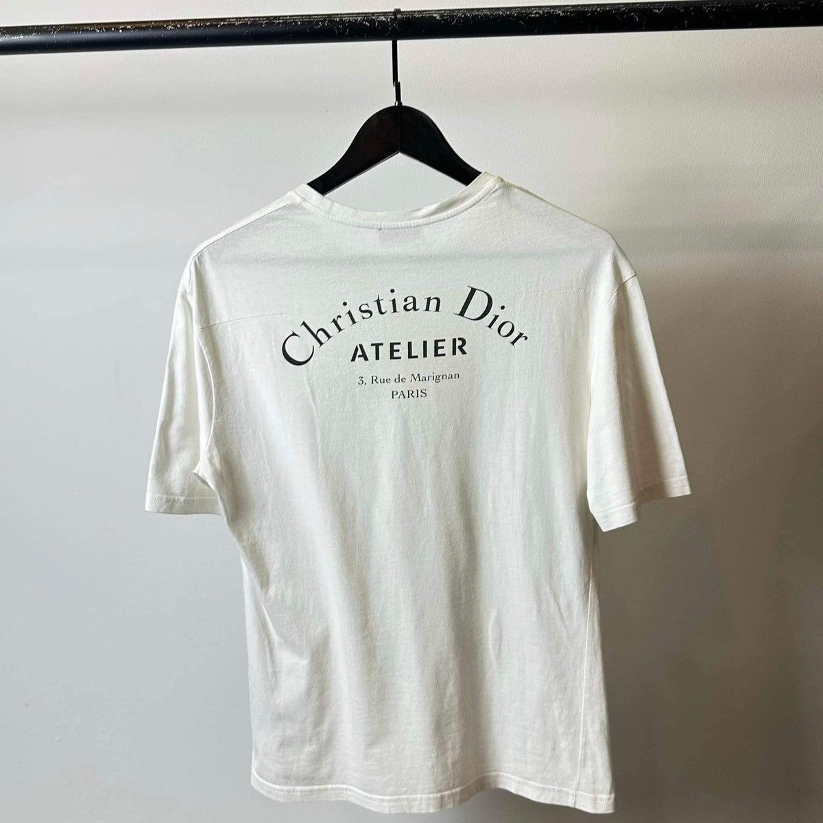 Dior DIOR LOGO WHITE T SHIRT Size US XS / EU 42 / 0 - 3 Thumbnail