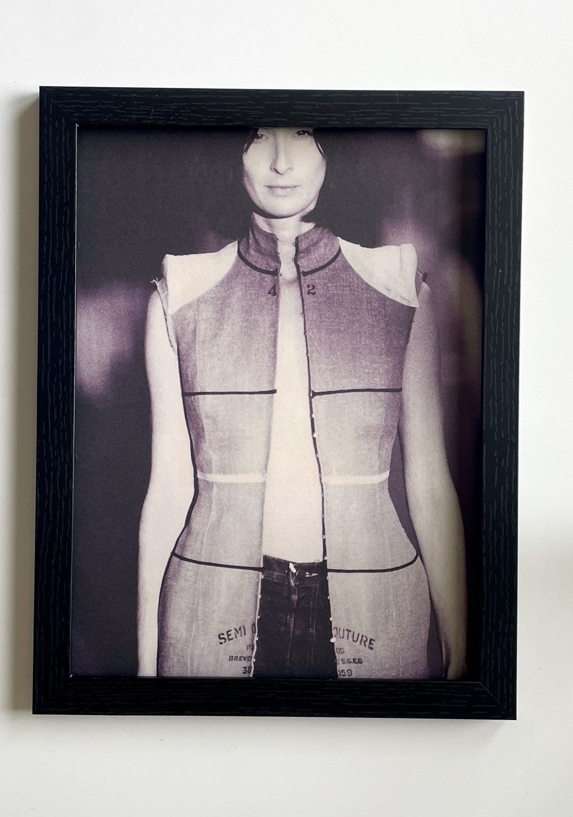 Maison Margiela Maison Martin Margiela archive photo 9x12 framed poster Size ONE SIZE - 1 Thumbnail