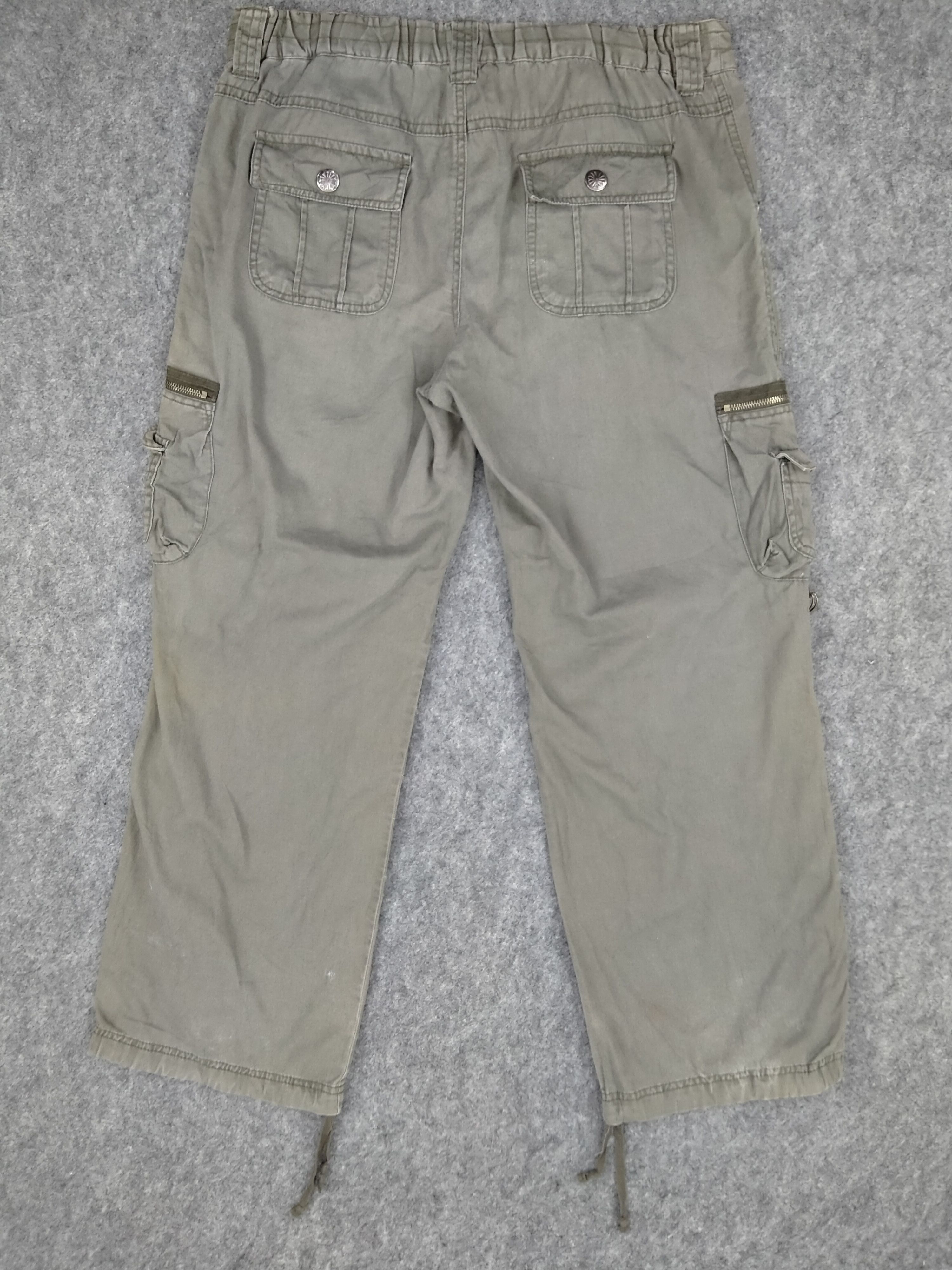 Japanese Brand Jinnee Japanese Brand Cargo Pocket Pants 35x29 -CP088 Size US 35 - 2 Thumbnail