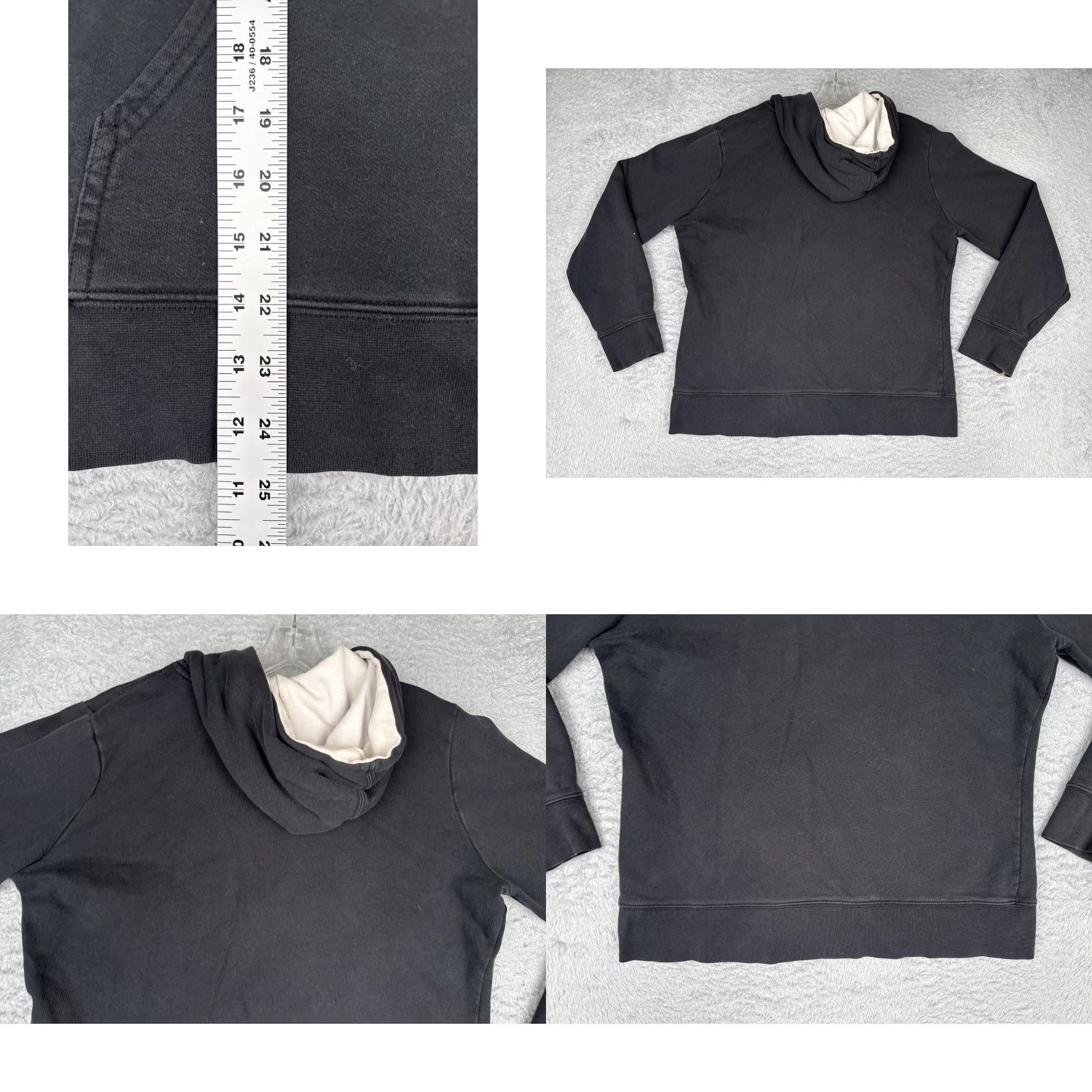 The North Face The North Face Hoodie Womens Large Black Pullover Half Dome Logo Sweatshirt Size L / US 10 / IT 46 - 9 Thumbnail