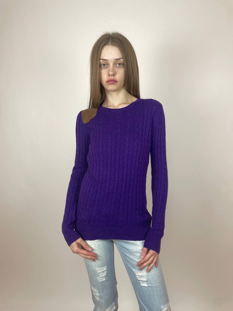 Polo Ralph Lauren Polo Ralph Lauren Sweater Knit Pullover Long Sleeve purple Size S / US 4 / IT 40 - 1 Thumbnail