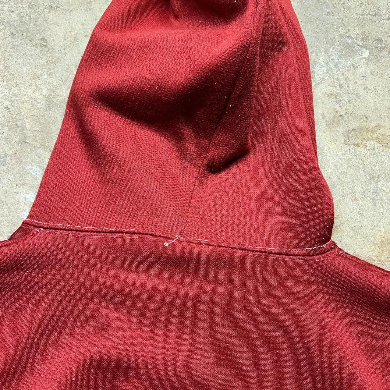 Vintage 1970s Distressed Thermal Lined Zip Up Cropped Painter Hoodie Size US L / EU 52-54 / 3 - 7 Thumbnail