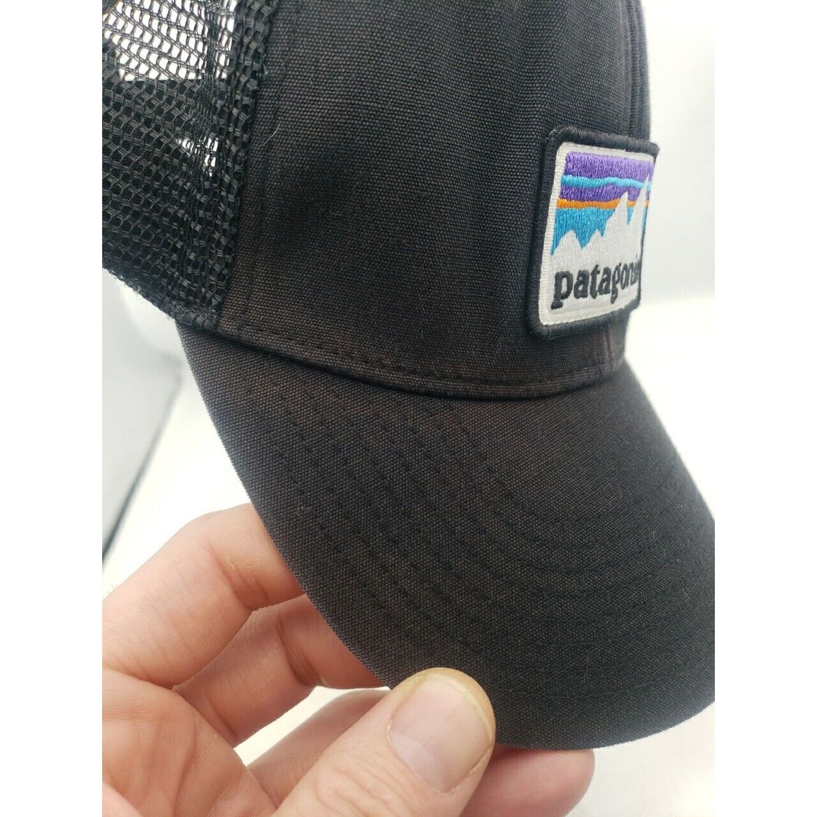 Patagonia Patagonia Logo Distressed Trucker Snapback Hat Men Faded Size ONE SIZE - 12 Thumbnail