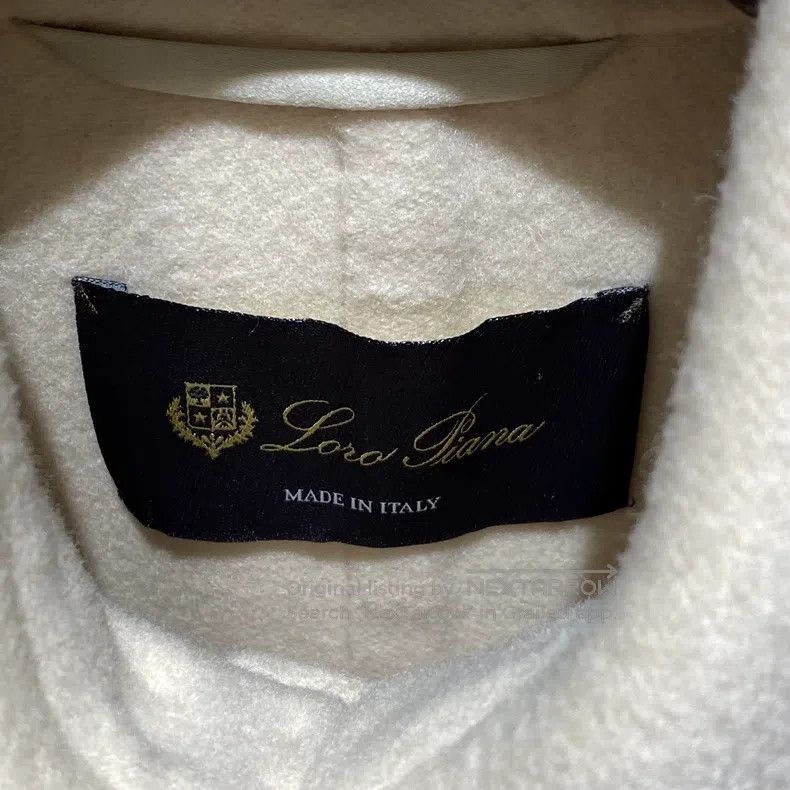 Loro Piana Loro Piana White Patched Cashmere Belted Coat Set Size XS / US 0-2 / IT 36-38 - 7 Thumbnail