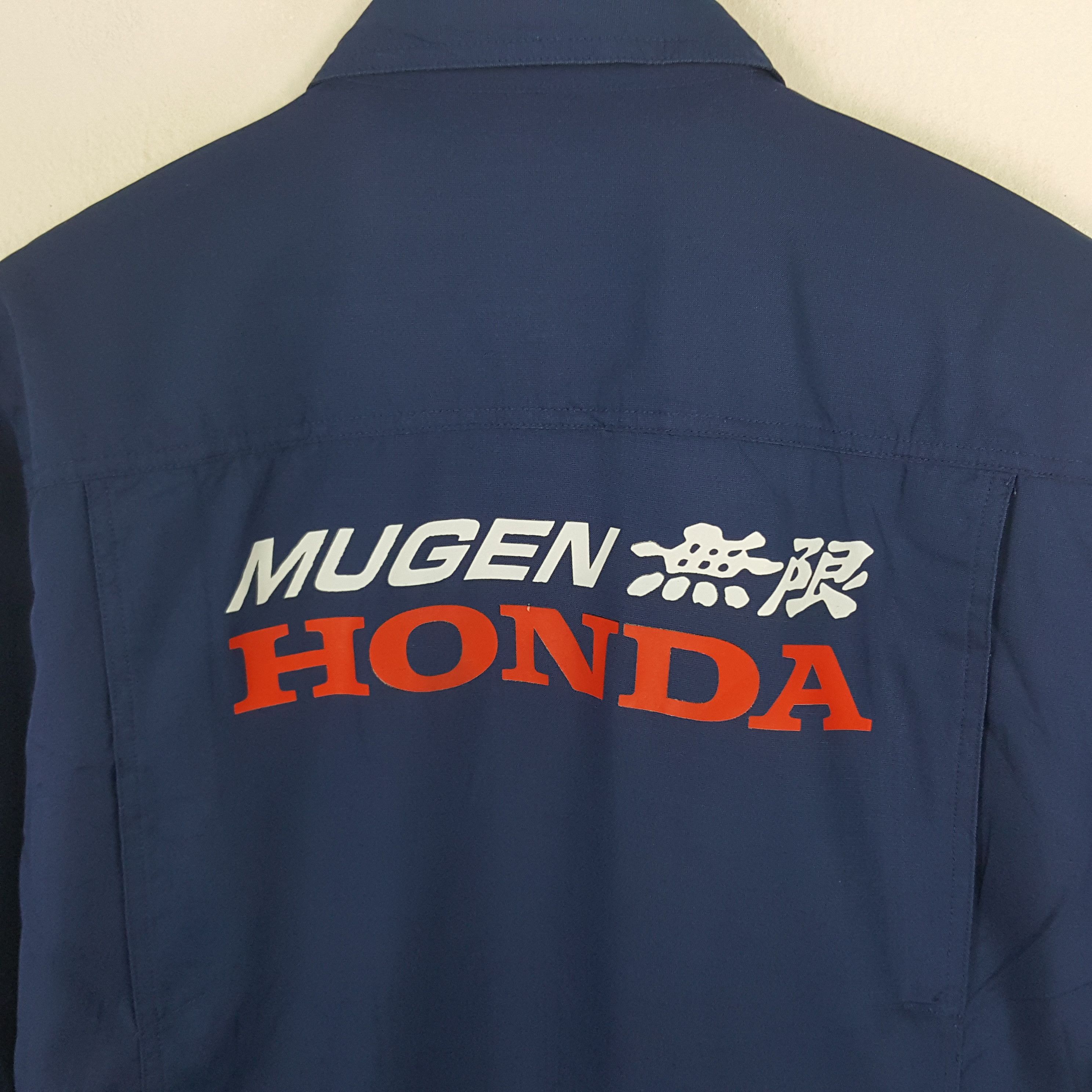 Honda × Japanese Brand × Vintage Vintage Mugen Honda Racing Custom Art Worker Uniform Jacket Size US L / EU 52-54 / 3 - 2 Thumbnail