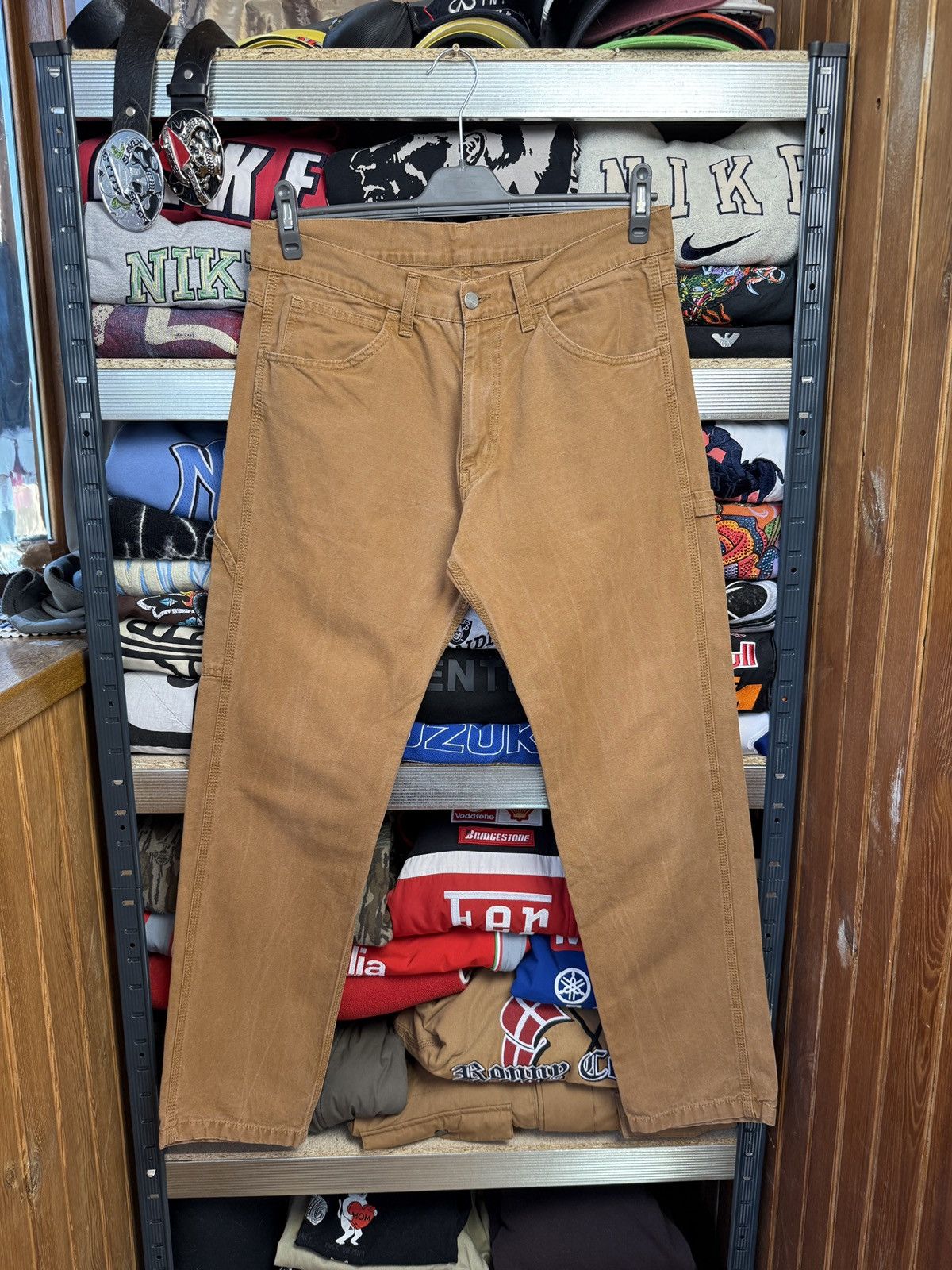 Carhartt Vintage Carhartt Fort Carpenter Work Pants Size US 34 / EU 50 - 2 Thumbnail