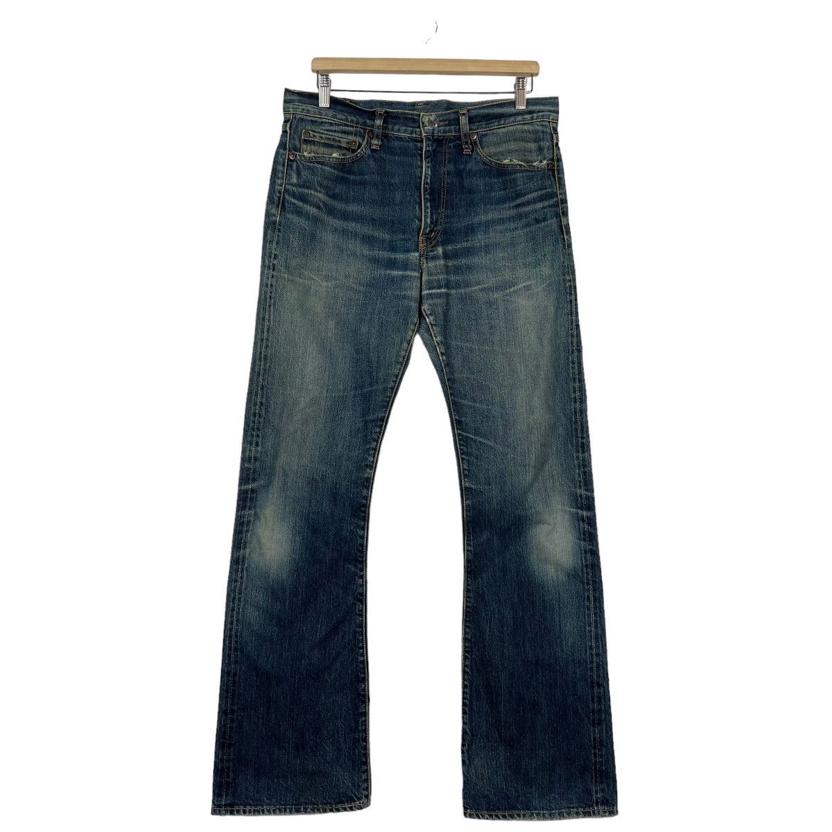 Kapital 🔥 KAPITAL DYED BROKEN DISTRESSED DENIM Size US 34 / EU 50 - 2 Thumbnail