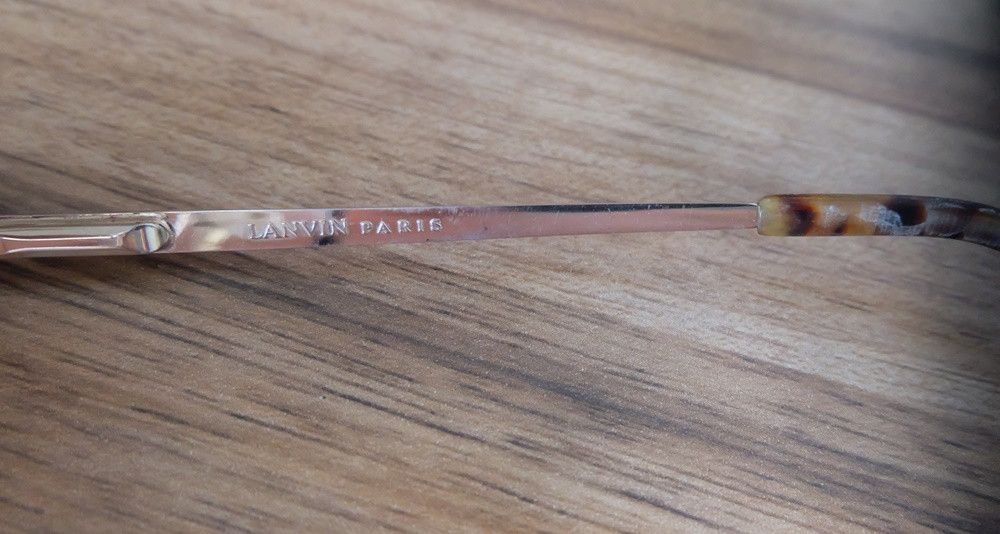 Lanvin Lanvin 35-5406 Half Rim Glasses Made in Japan Size ONE SIZE - 5 Thumbnail