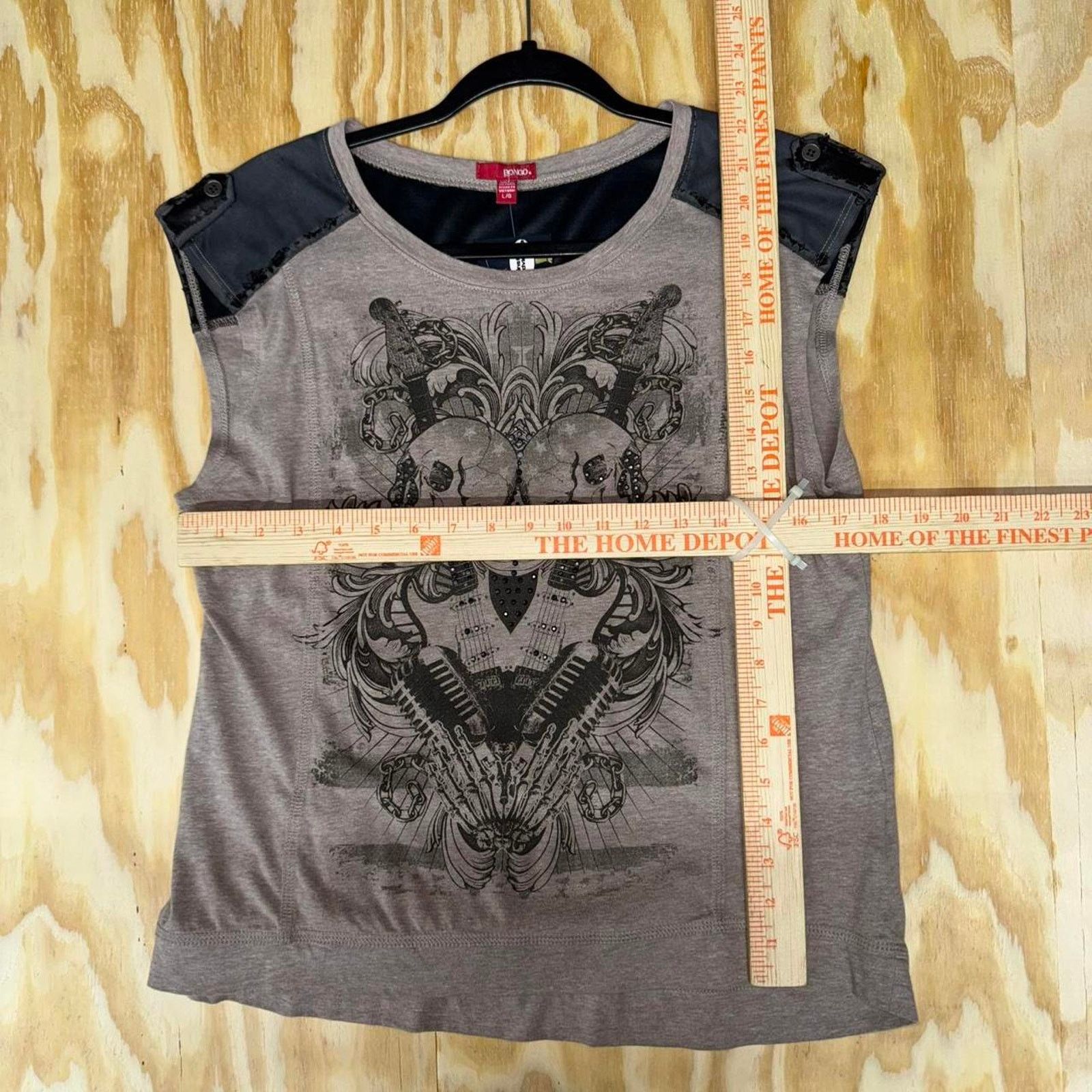 Vintage Vintage y2k bongo tank top femme / womens grunge t-shirt Size L / US 10 / IT 46 - 3 Thumbnail