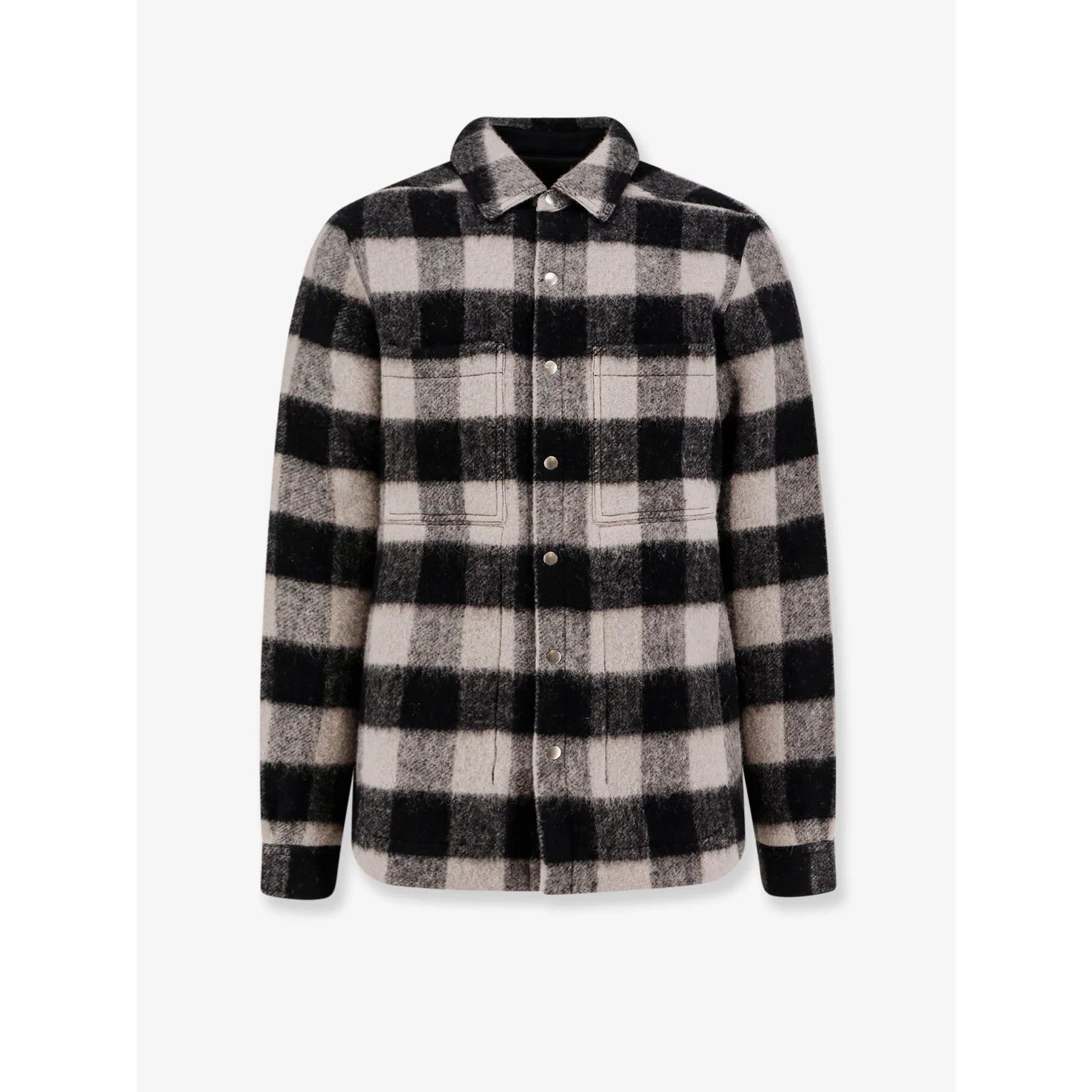 RICK OWENS CONCORDIANS Black/White Wool Jacket New & Authent