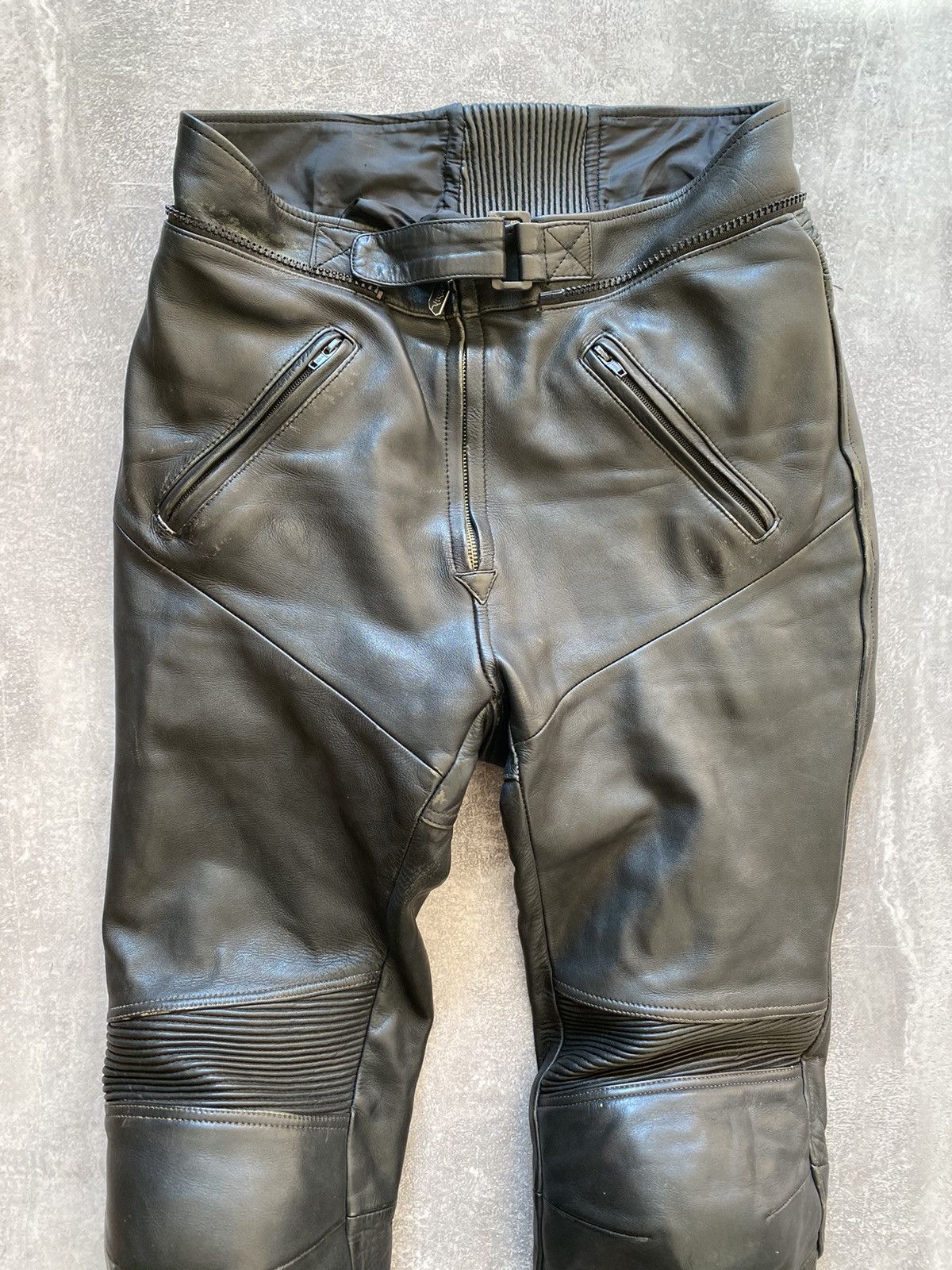 Vintage Vintage Leather Moto Pants Size US 31 - 2 Thumbnail