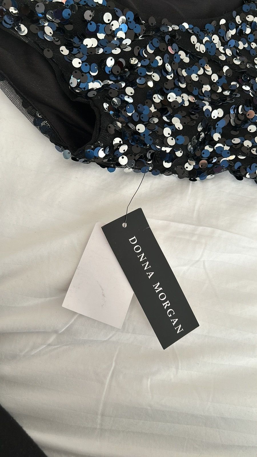 Donna Morgan Donna Morgan Black Sequin Gown – NWT ✨ Size XS / US 0-2 / IT 36-38 - 6 Thumbnail
