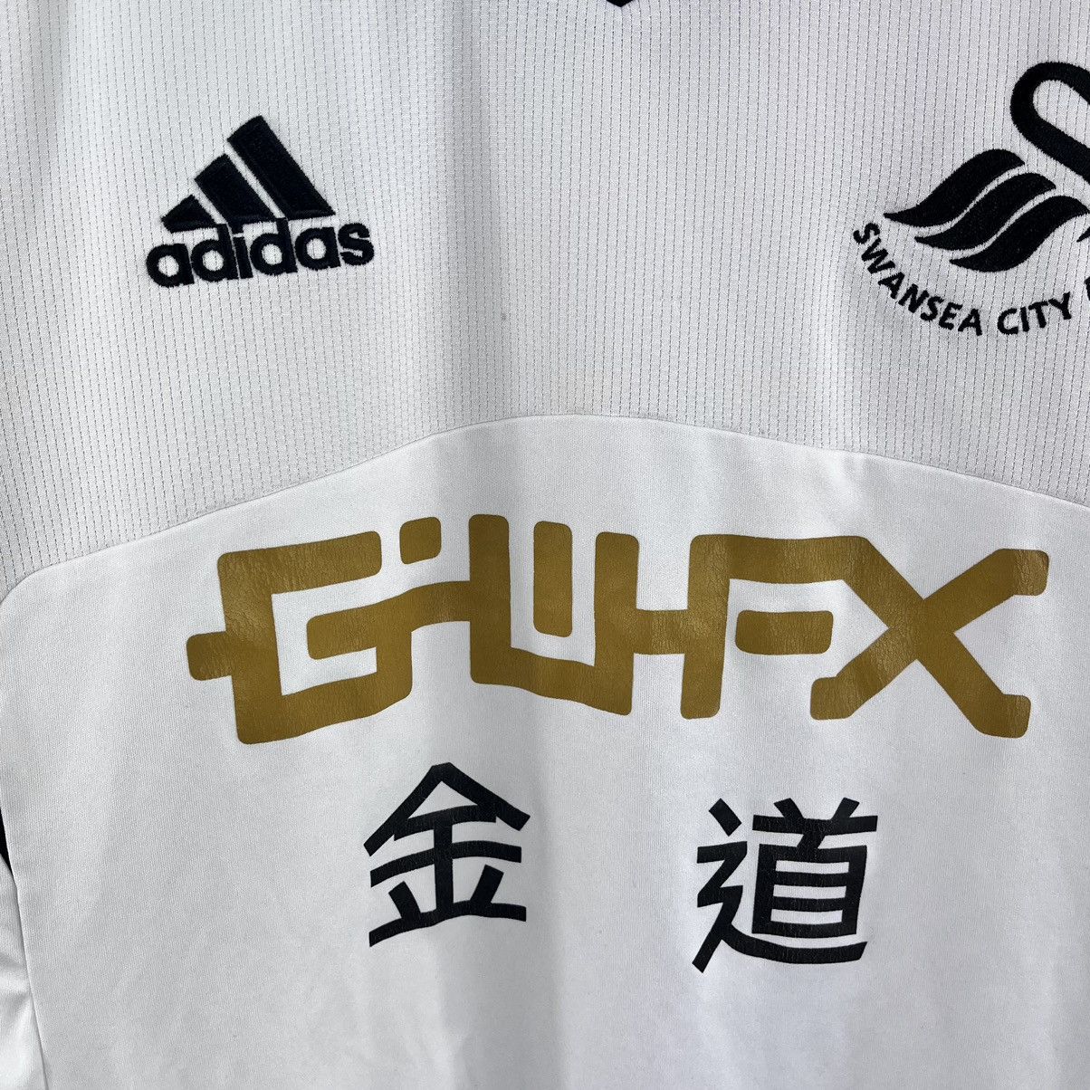 Adidas × Vintage Adidas FC Swansea City 2013/2014 Home Jersey T-Shirt Size S Size US S / EU 44-46 / 1 - 4 Thumbnail