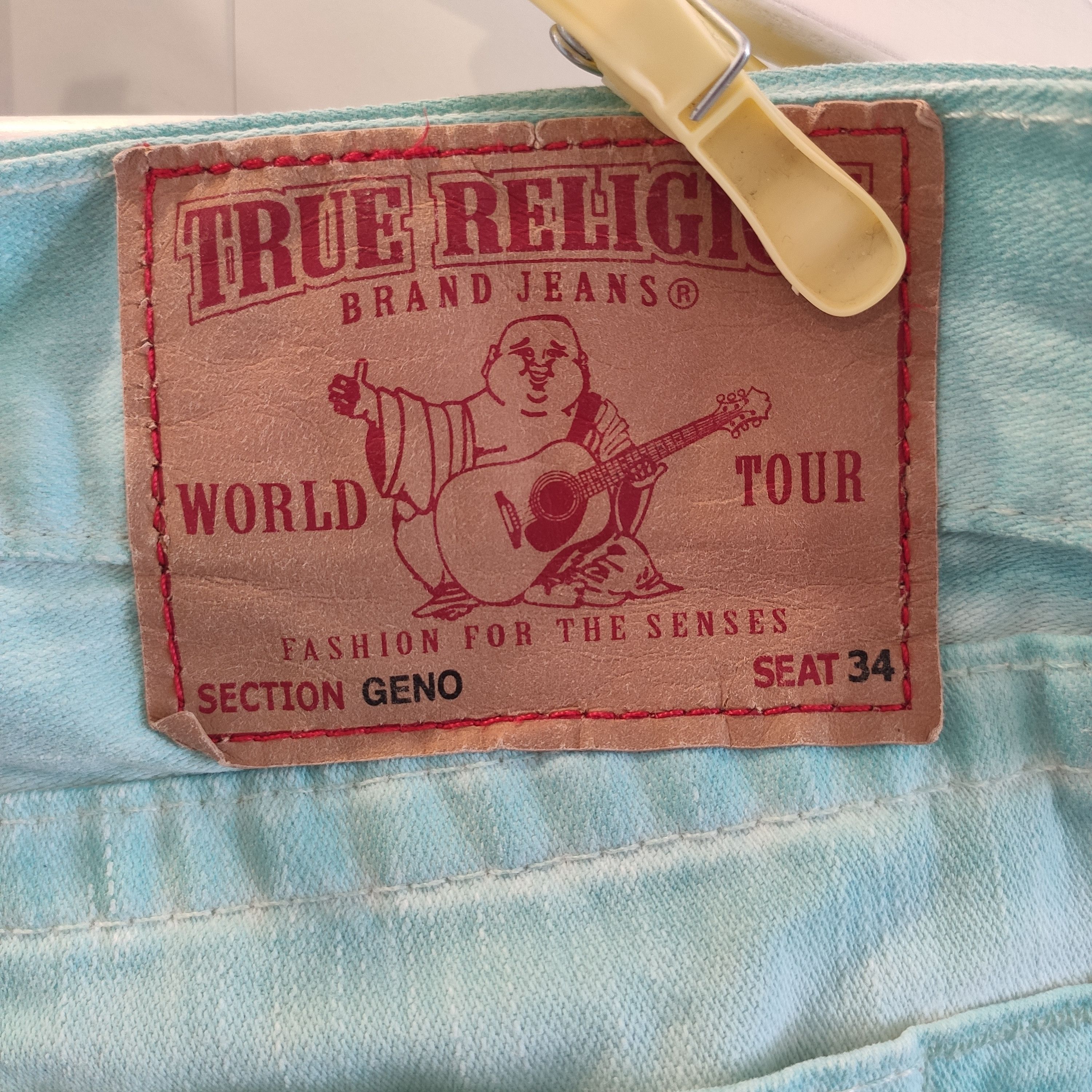 True Religion True Religion Geno Jeans Size US 34 / EU 50 - 6 Thumbnail