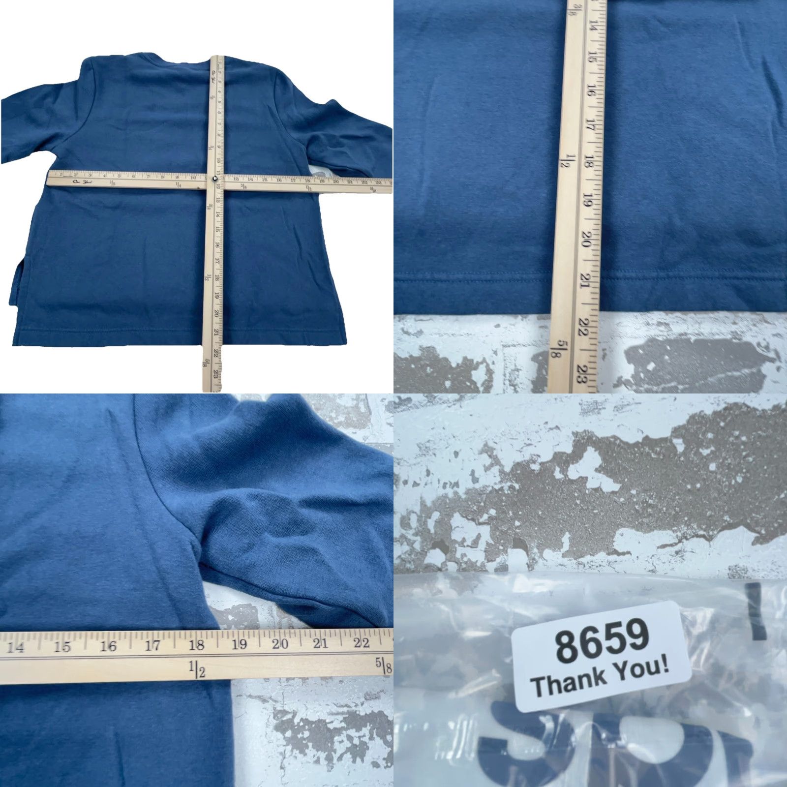 Adidas Adidas Sweatshirt Women M Blue White Crewneck Full Zip Pocket Logo Casual Activewear Modern Sports Mens Size M / US 6-8 / IT 42-44 - 8 Thumbnail