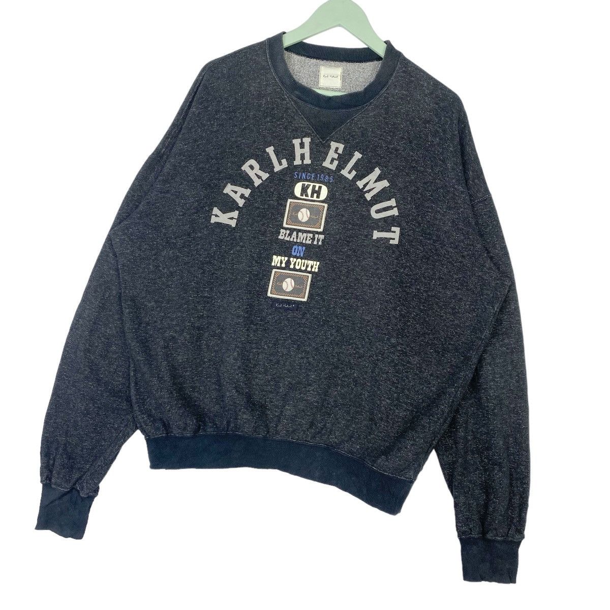 Karl Helmut Karl Helmut Sweatshirt Crewneck Pullover Jumper Size US XXL / EU 58 / 5 - 3 Thumbnail
