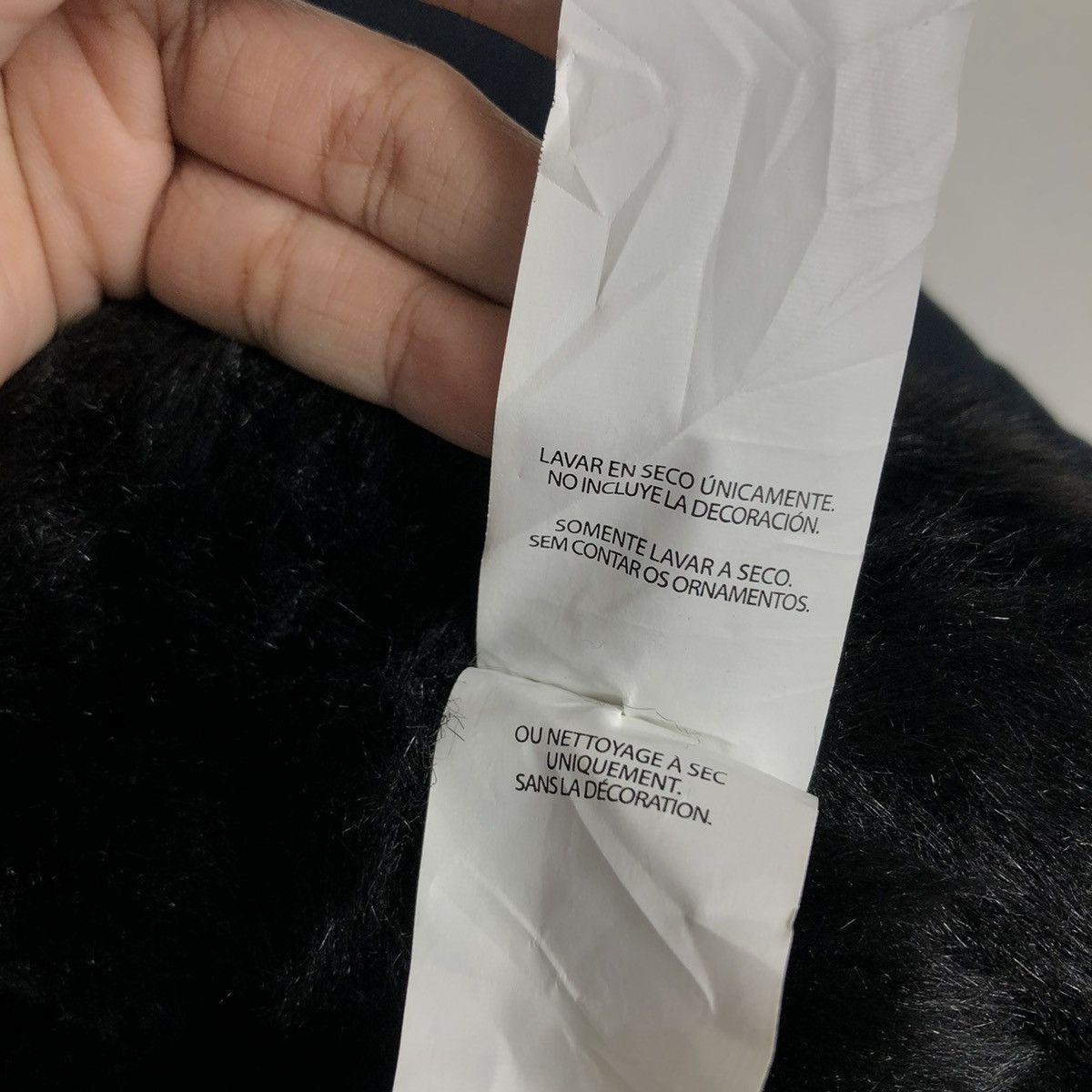 Armani Exchange 📌CROPPED BIKER JACKET ARMANI EXCHANGE MINK FUR LINING Size US XS / EU 42 / 0 - 23 Thumbnail