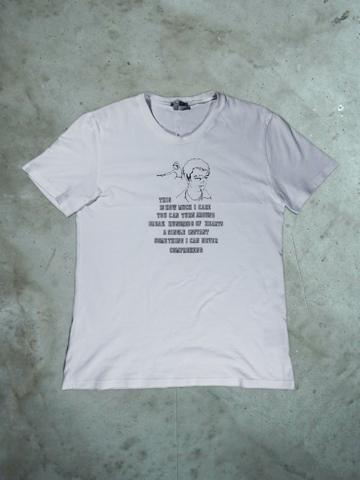 Dior Dior AW 2005 Pete Doherty Poem Shirt | Grailed