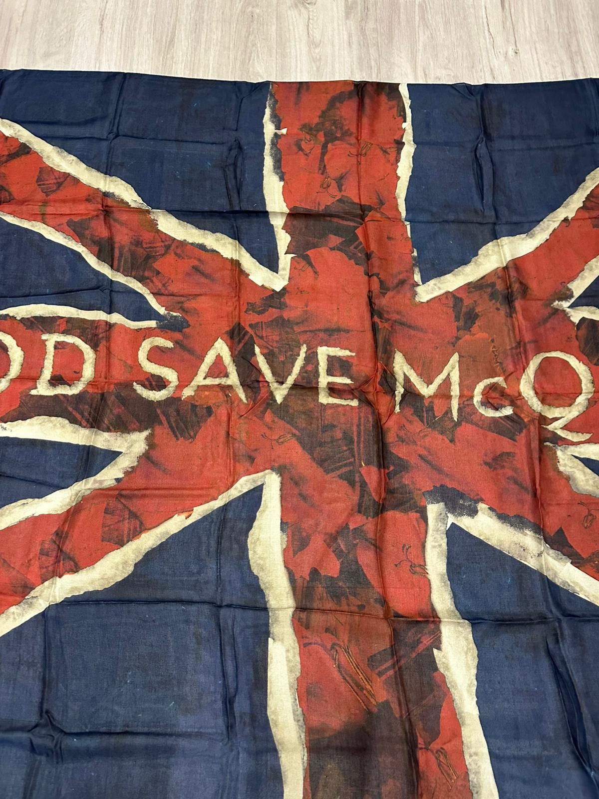 Alexander McQueen AW11 Alexander McQueen Scarf – Union Jack “God Save McQueen” Size ONE SIZE - 2 Thumbnail