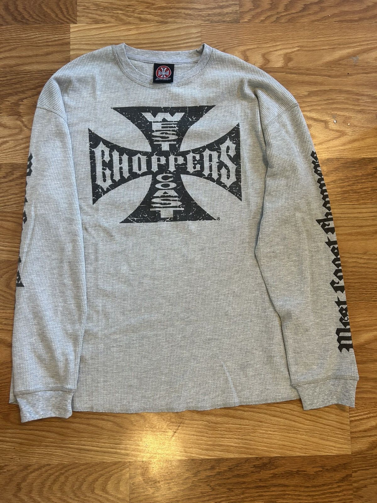 West Coast Choppers West Coast Choppers Mens XL Iron Cross Thermal Size US XL / EU 56 / 4 - 1 Thumbnail