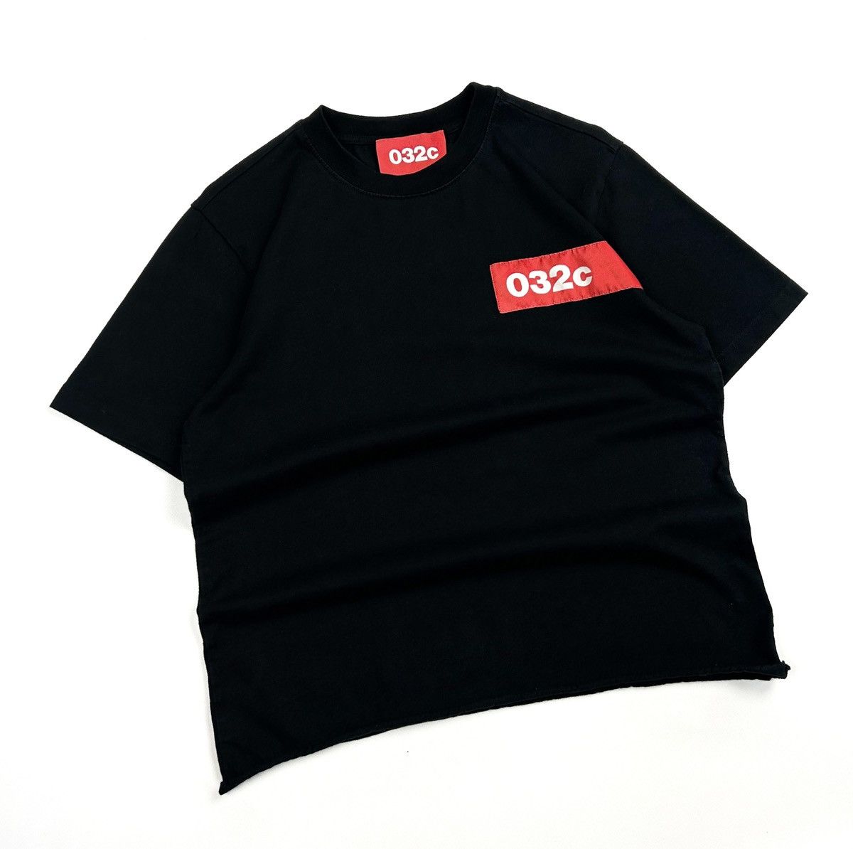 032c × Vintage 032C Cropped Tee embroidered logo Y2kT-shirt Size US M / EU 48-50 / 2 - 2 Thumbnail