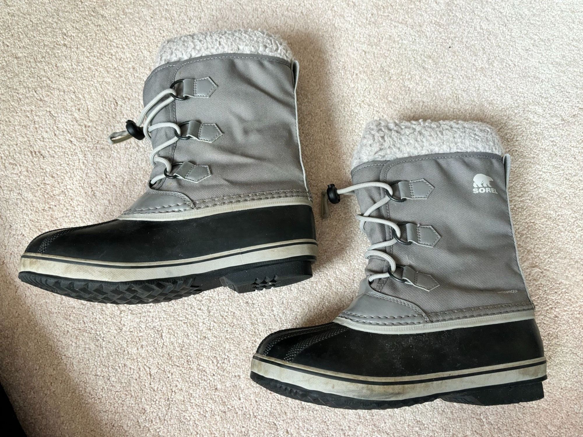SOREL Sorel Caribou Women's Snow Boots Size 5 Waterproof Wool Line Size US 5 / IT 35 - 2 Thumbnail
