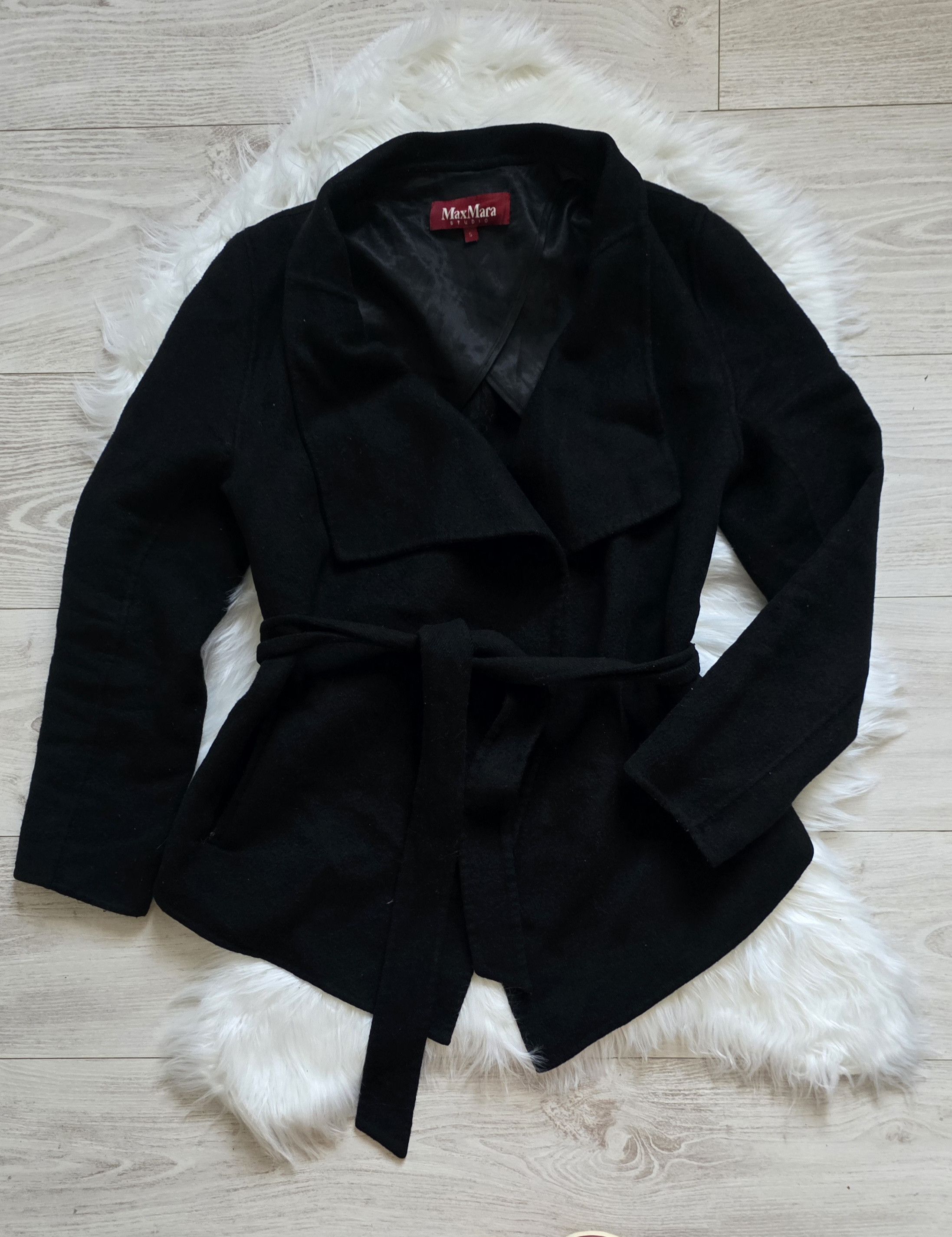 Max Mara Women's max mara studio coat, wool cashmere Size S / US 4 / IT 40 - 3 Thumbnail