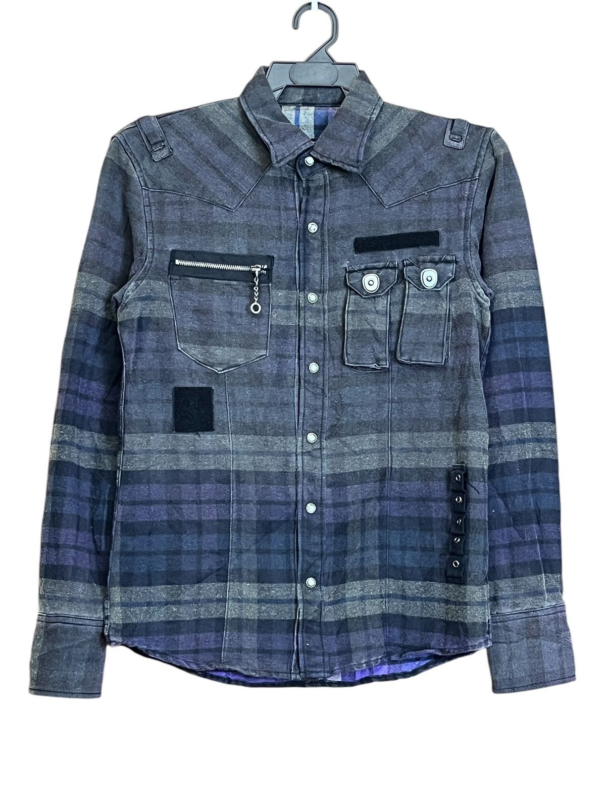 トップス TORNADO MART military multi pocket shirt TORNADO MART military multi pocket shirt
