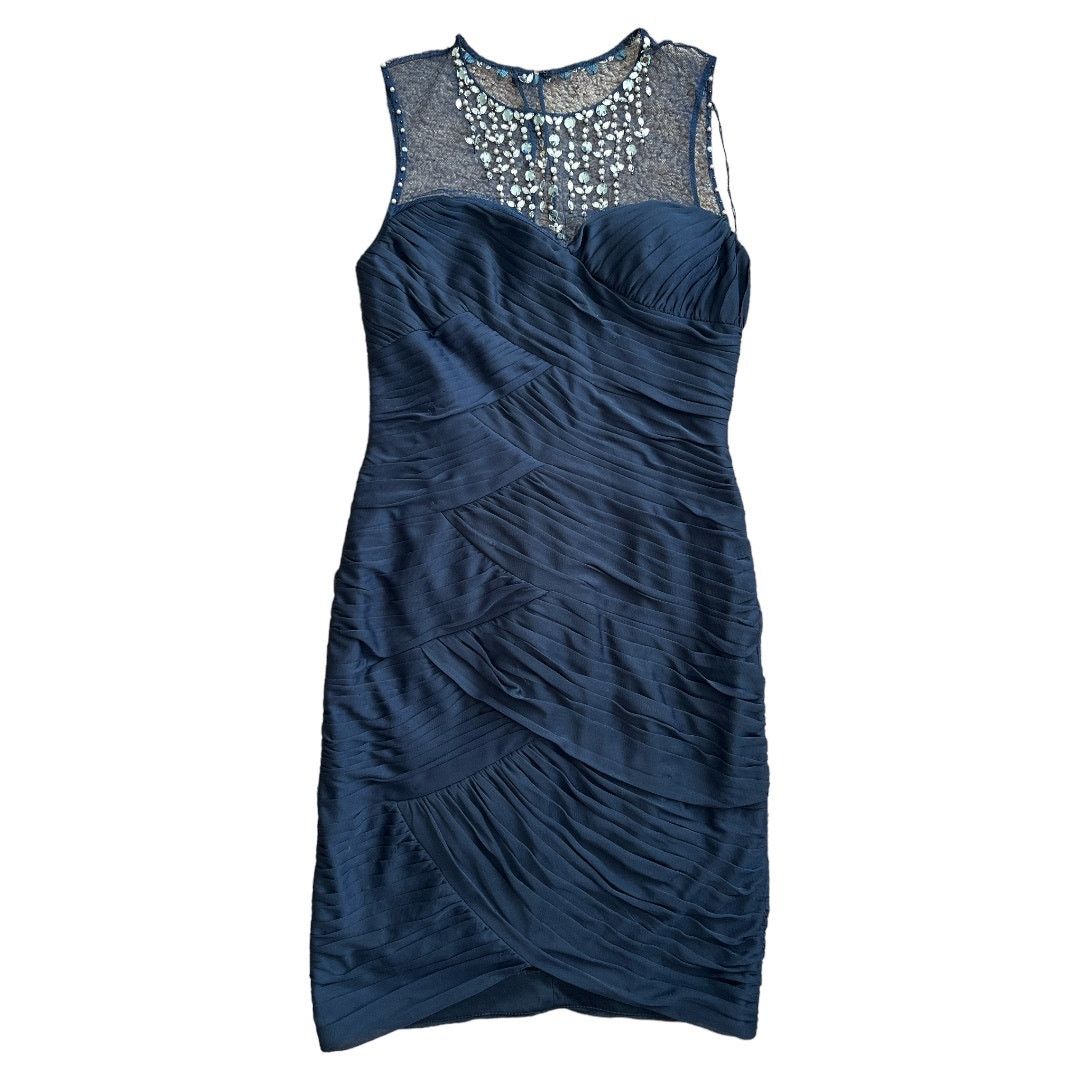 Adrianna Papell ADRIANNA PAPELL Embellished Knee Length Dress, US2 Size XS / US 0-2 / IT 36-38 - 2 Thumbnail
