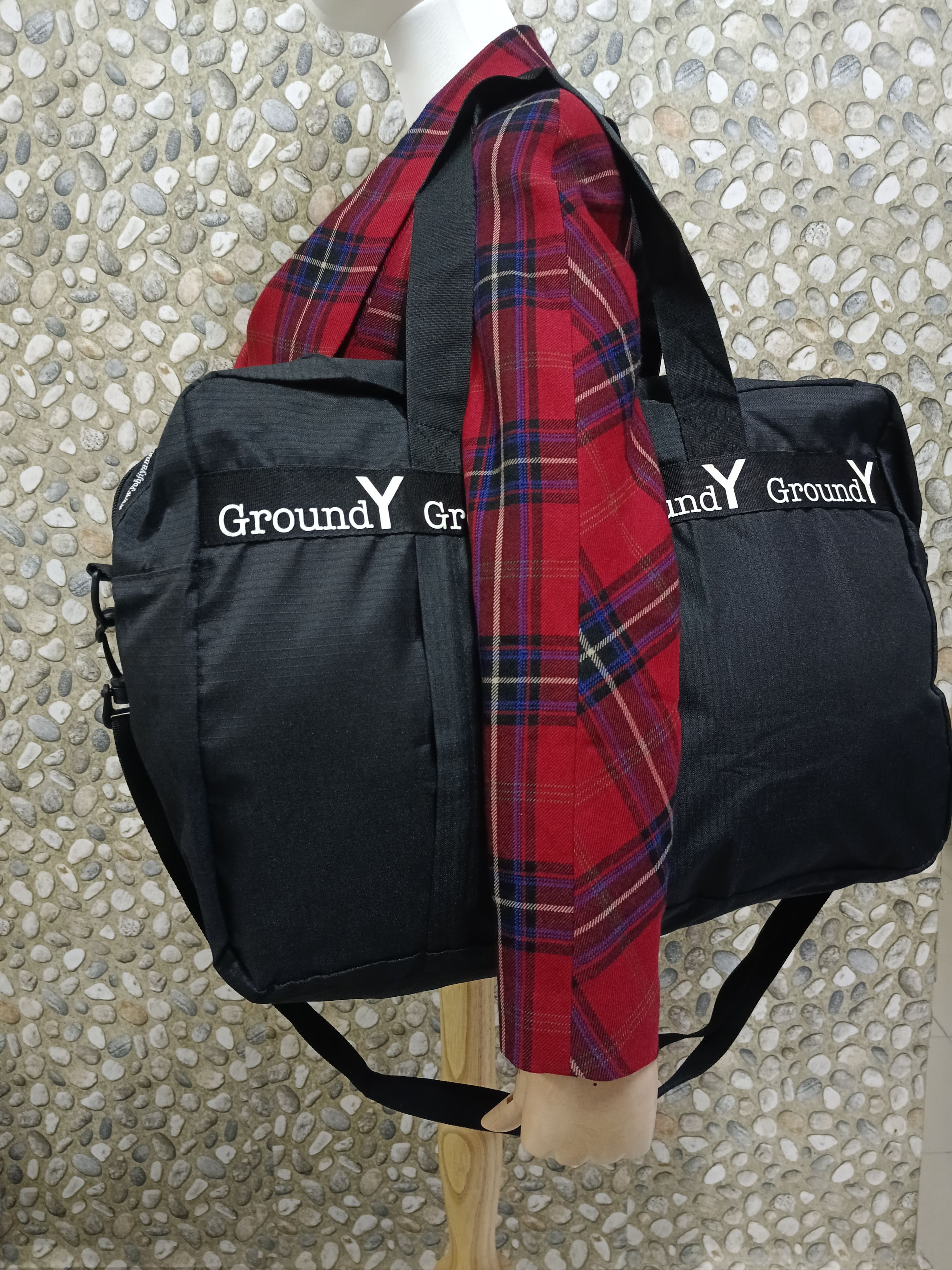 Ground Y YOHJI YAMAMOTO BLACK GROUND Y 2WAY Size ONE SIZE - 4 Thumbnail
