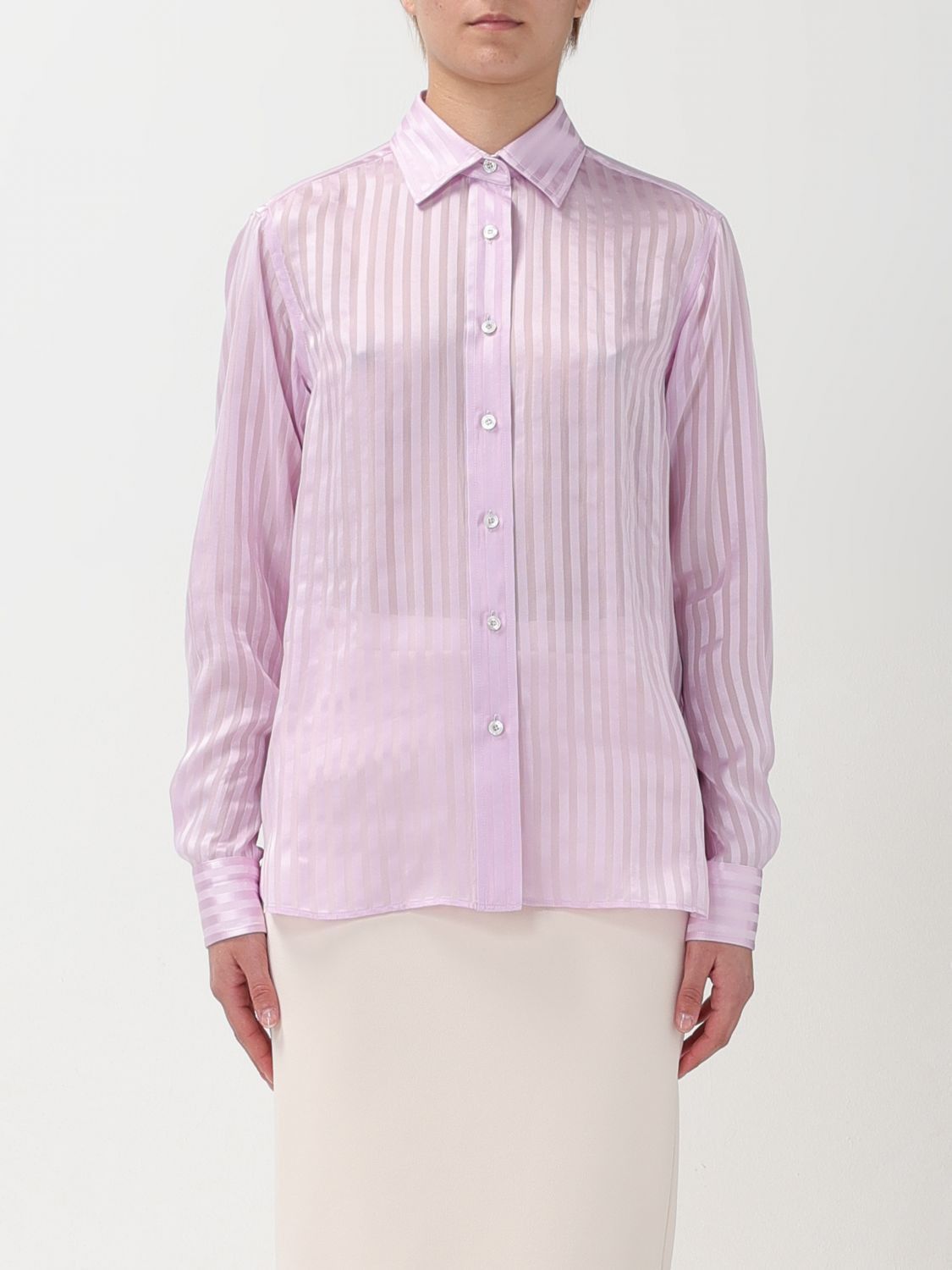 image of Tom Ford Shirt Woman Violet, Women's (Size XS)