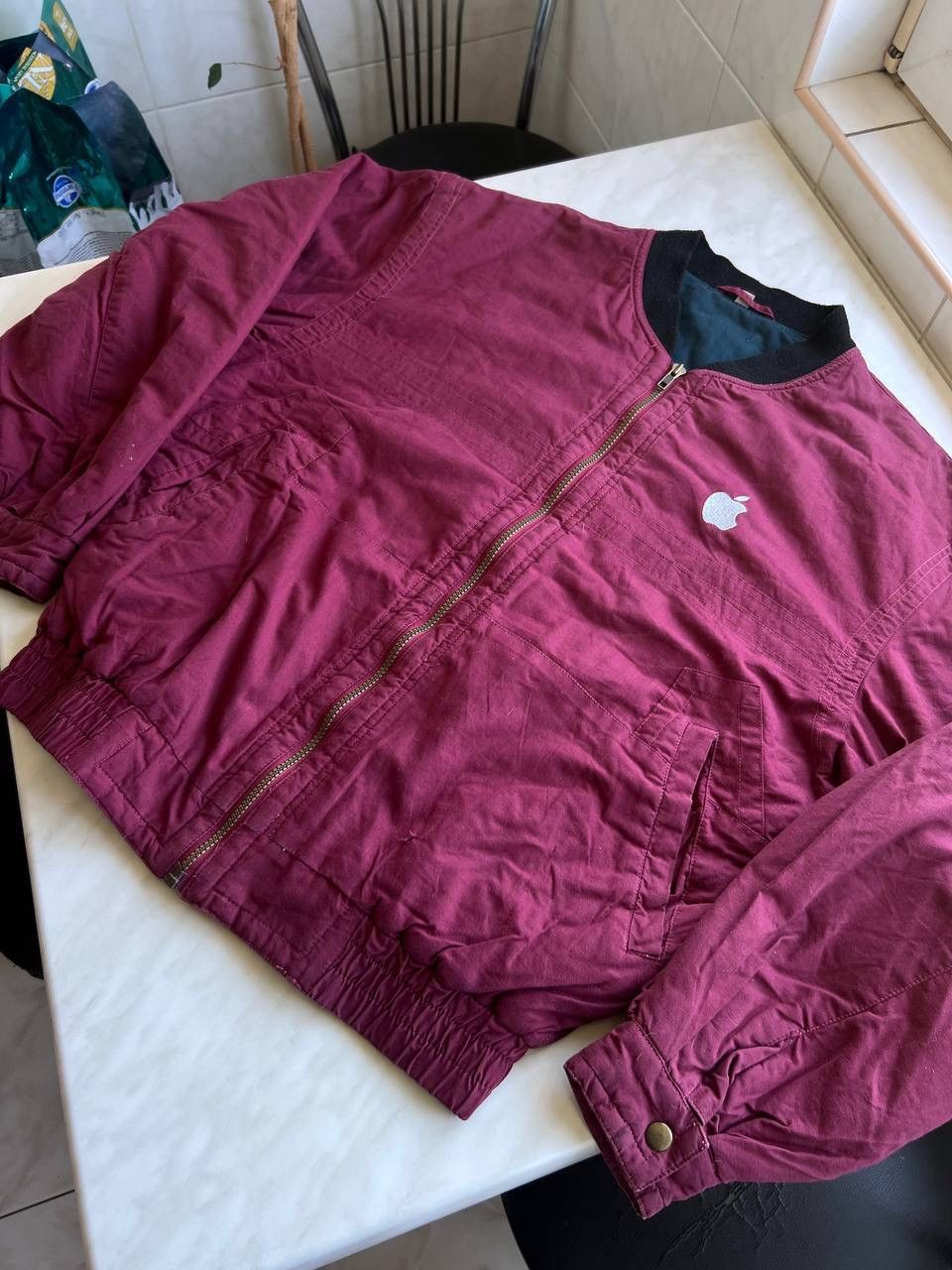 Apple 2003/04 Vintage Apple Think Different Bomber Jacket Size M Size US M / EU 48-50 / 2 - 4 Thumbnail