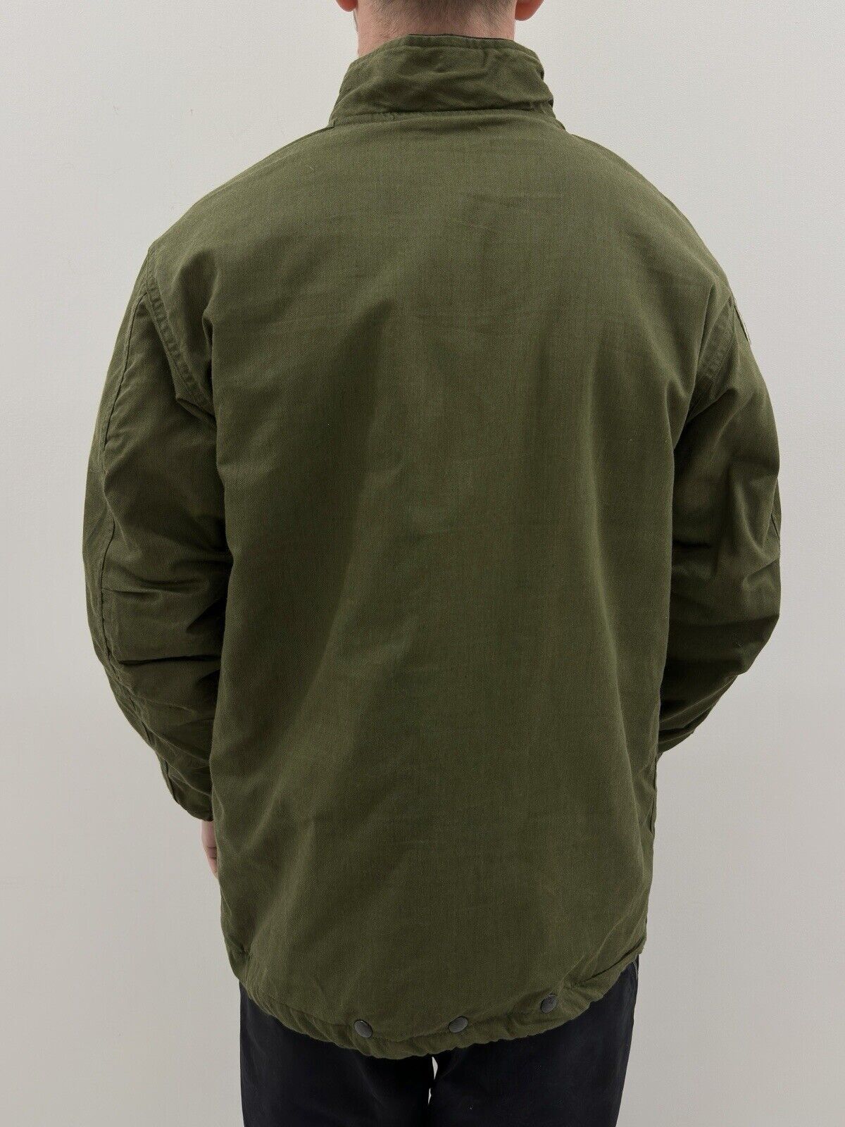 Vintage VINTAGE ARMY 1960s 60s MILITARY MILITARIA JACKET SERVAL ZIP Size US M / EU 48-50 / 2 - 2 Thumbnail
