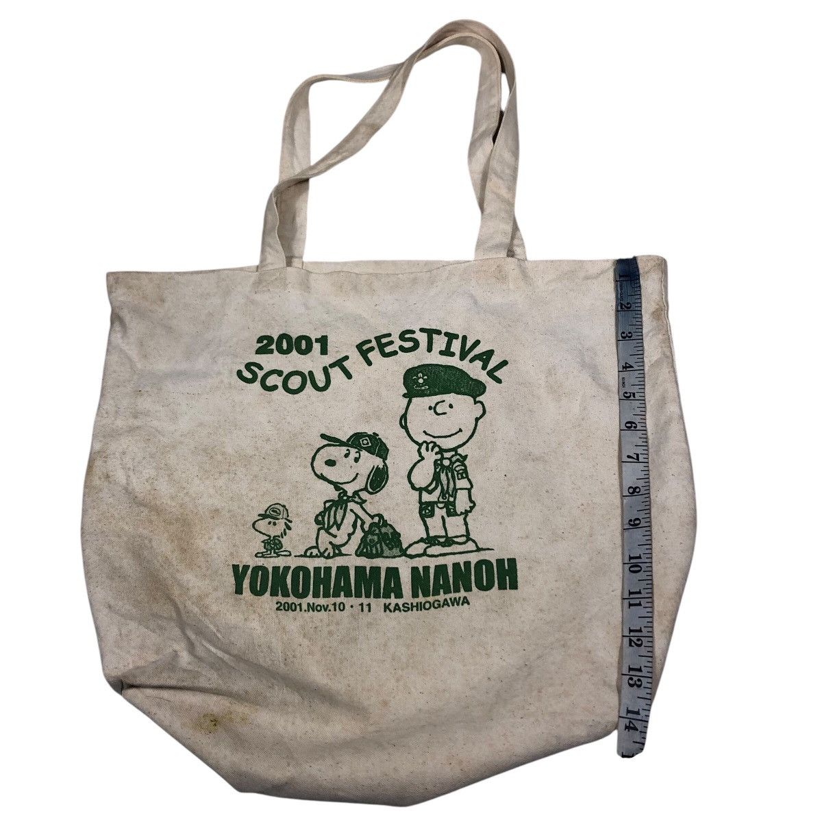Japanese Brand × Vintage 📌Vintage Tote Bags 2001 Scout Festivel Yokohama Nanoh Size ONE SIZE - 12 Thumbnail