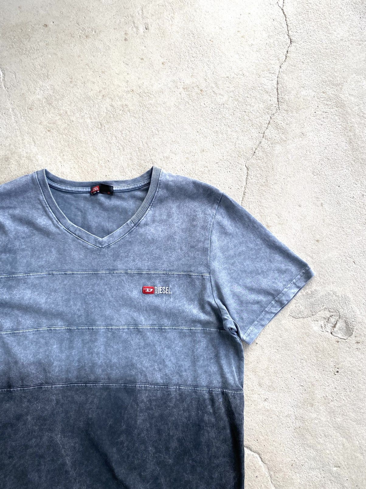 Diesel × Japanese Brand × Vintage Y2K Vintage Diesel Tee Shirt Archive Hype Stonewash Size US M / EU 48-50 / 2 - 2 Thumbnail