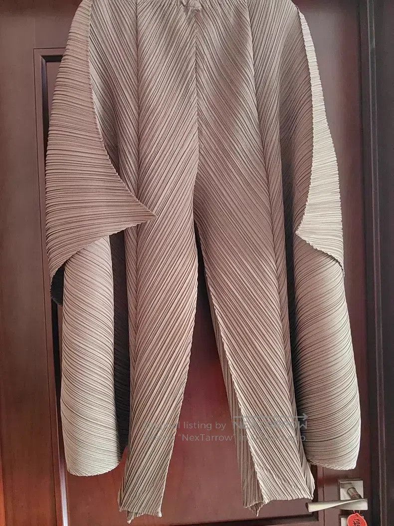 Issey Miyake Issey Miyake size:3 Brown Pants Size 22" - 4 Thumbnail