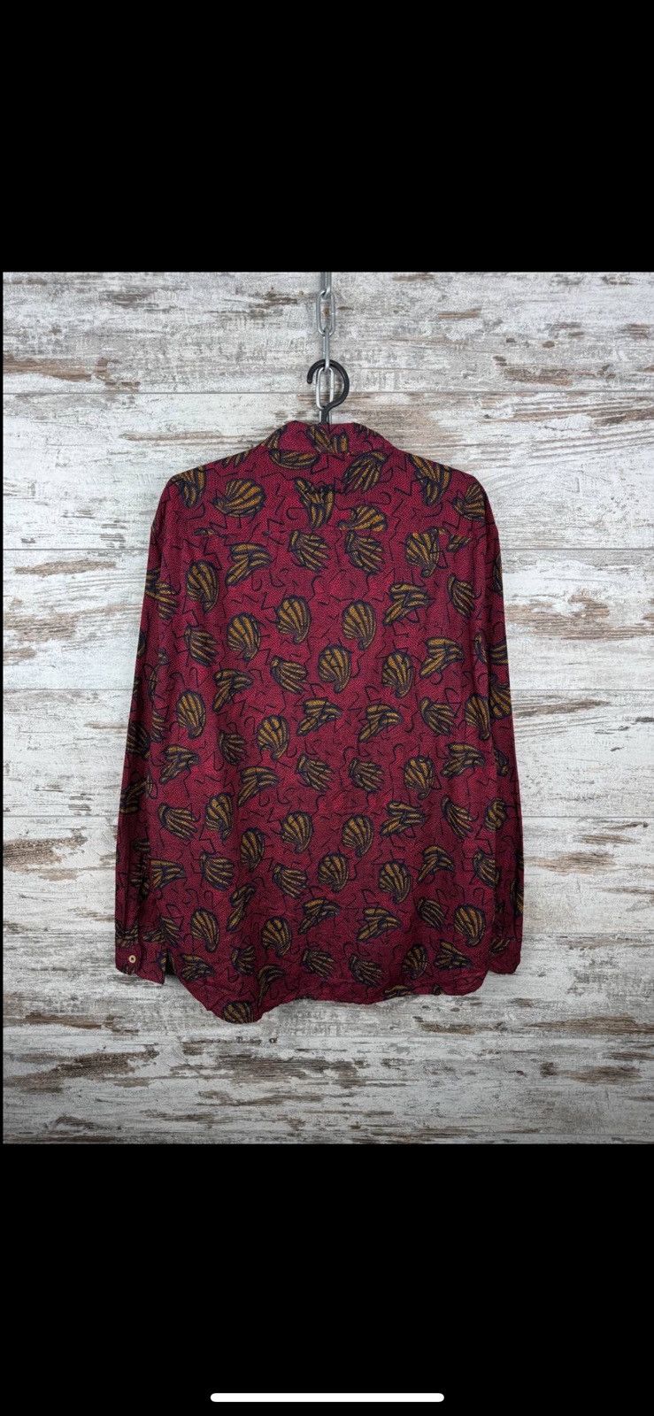 Desigual × Vintage Mens Vintage Desigual Floral Shirt Button Up Size US XXL / EU 58 / 5 - 11 Thumbnail