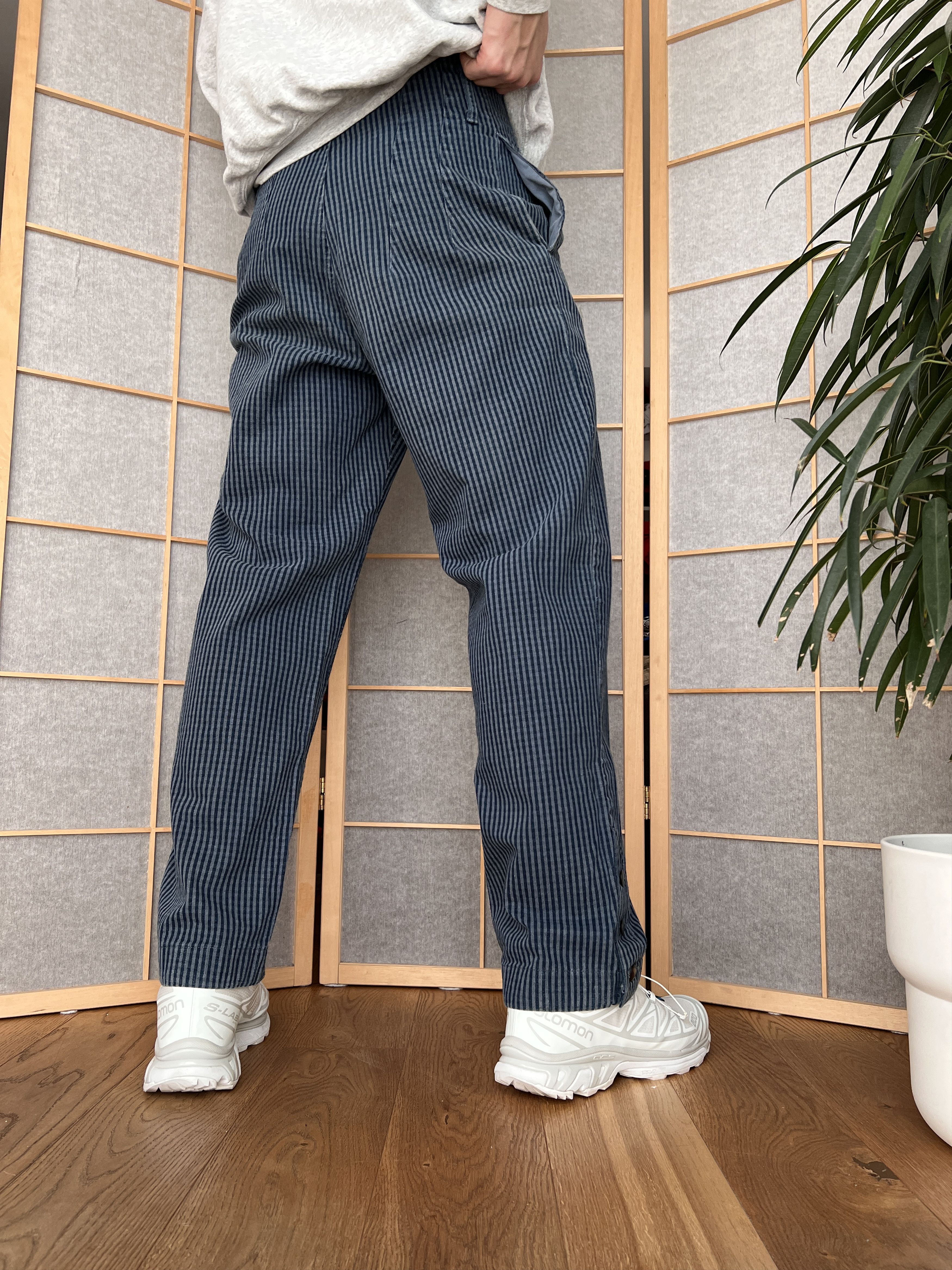 Joe Casely Hayford London UK British designer high rise pant