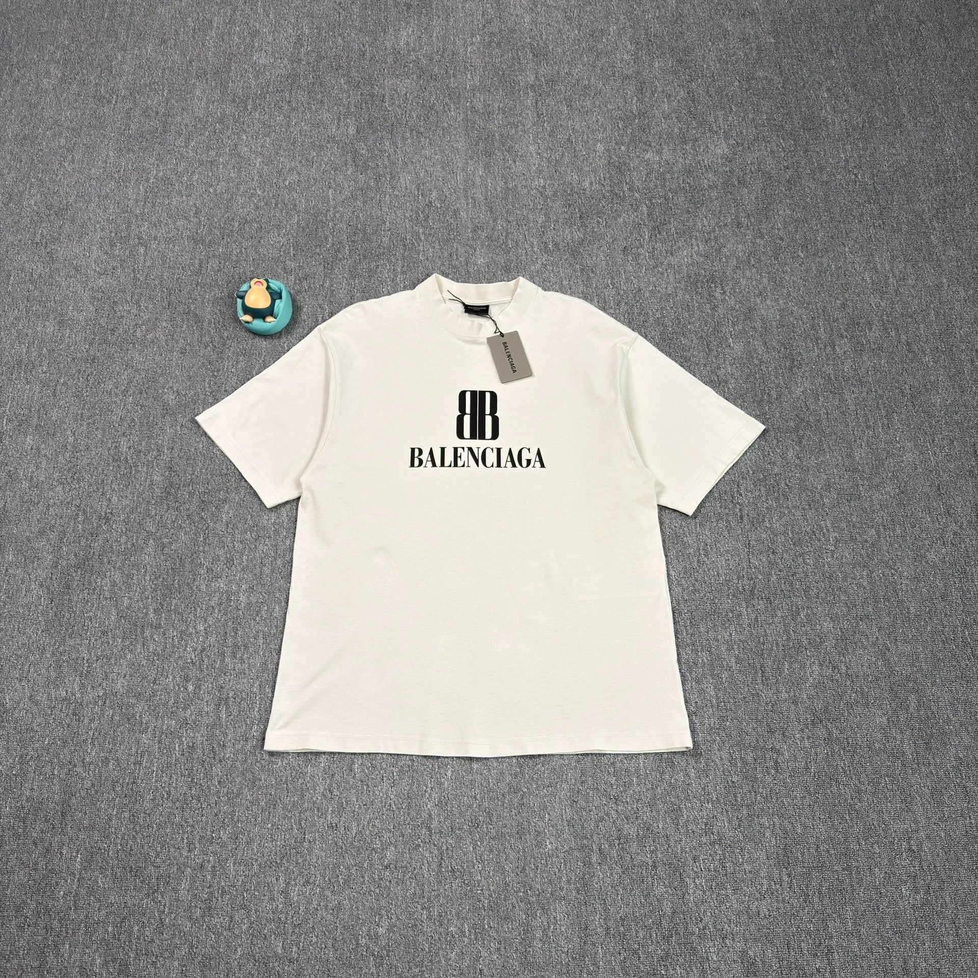 Balenciaga Balenciaga BB Logo Short Sleeve T-Shirt M Size US M / EU 48-50 / 2 - 1 Thumbnail