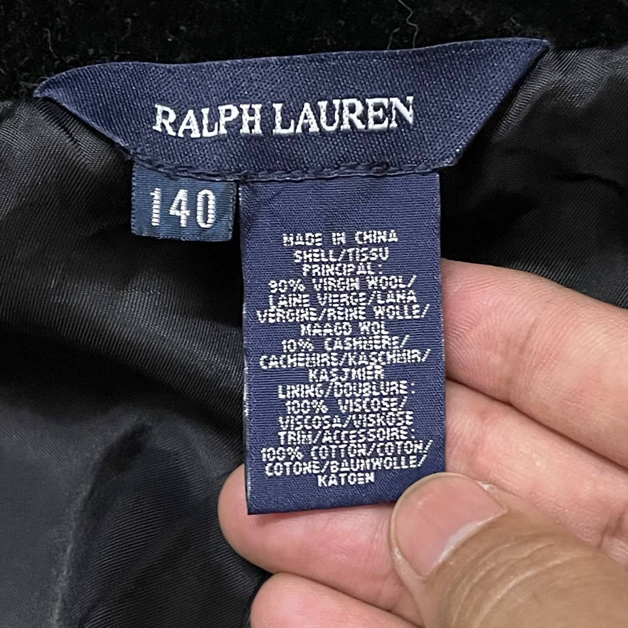 Polo Ralph Lauren Vintage Polo Ralph Lauren Wool Coat Dress Size XS / US 0-2 / IT 36-38 - 6 Thumbnail