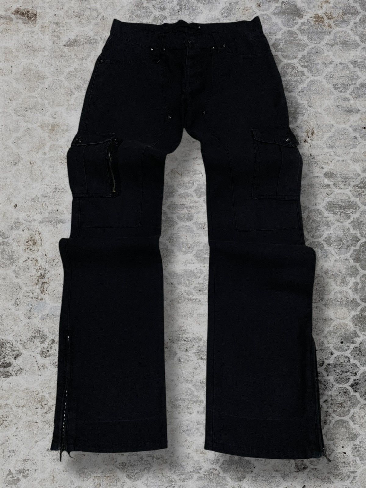 GOSTAR DE FUGA Og 1990s Japan Designer Gostar De Fuga Double Knee Punk Pant Size US 30 / EU 46 - 1 Thumbnail